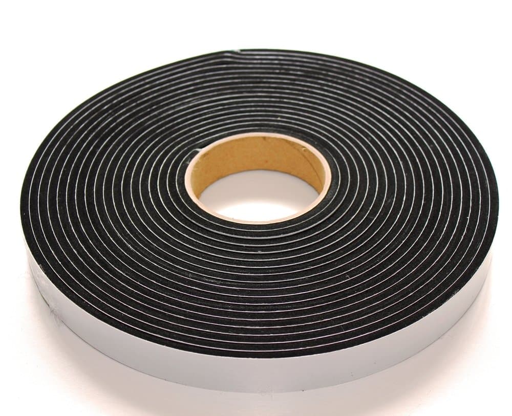 Soundloc Acoustic/Soundproofing Resilient Tape 25mm Width x 5mm Thick x 10m Length EPDM