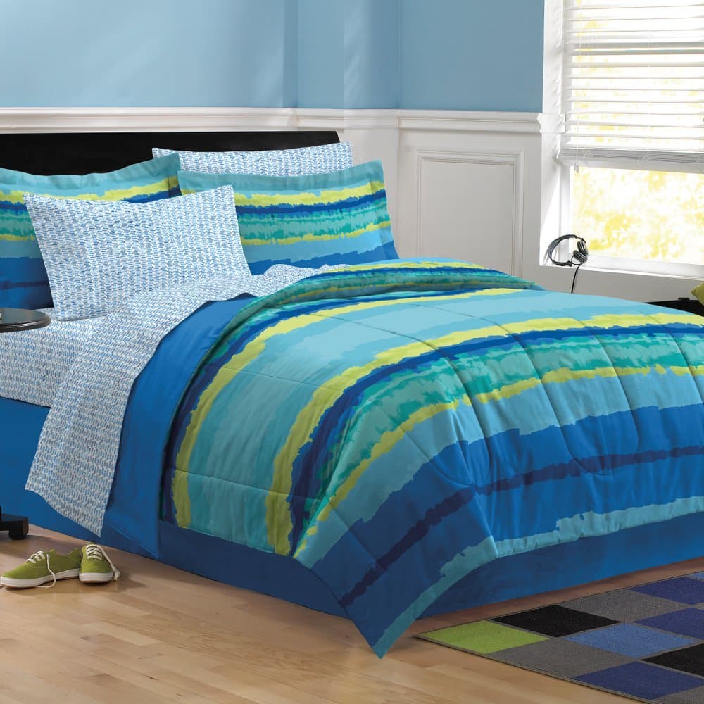 Watercolor Comforter Set, Twin/Twin X-Large, Blue