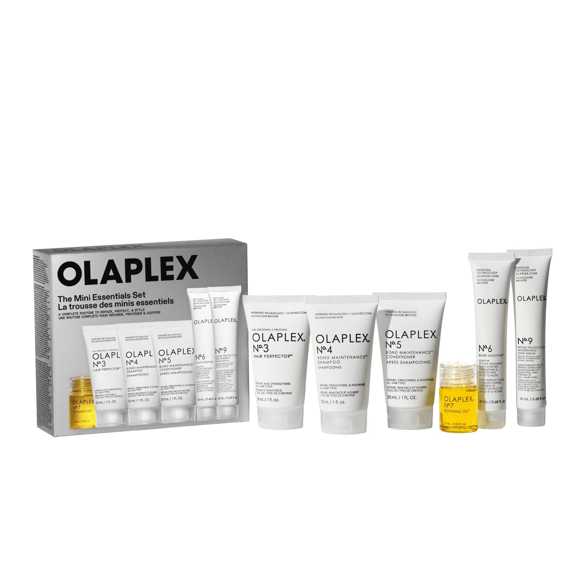 Olaplex Strong Start Haircare Kit: Repair & Style, No. 3, 4, 5, 6, 7 | Strengthens & Adds Moisture | Frizz Control | Adds Maximum Shine | For All Hair Types