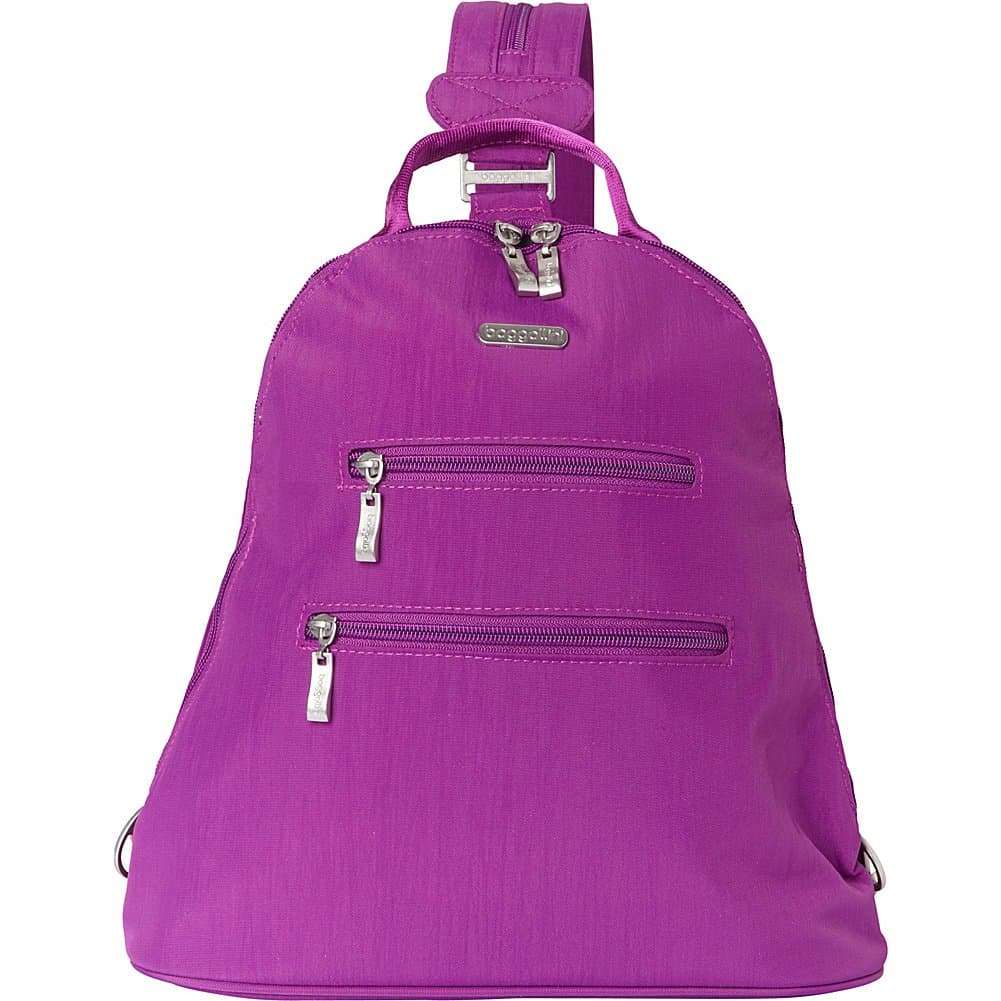 womens Inspire Travel Backpack with RFID Wristlet, Magenta/Skylight, One Size US