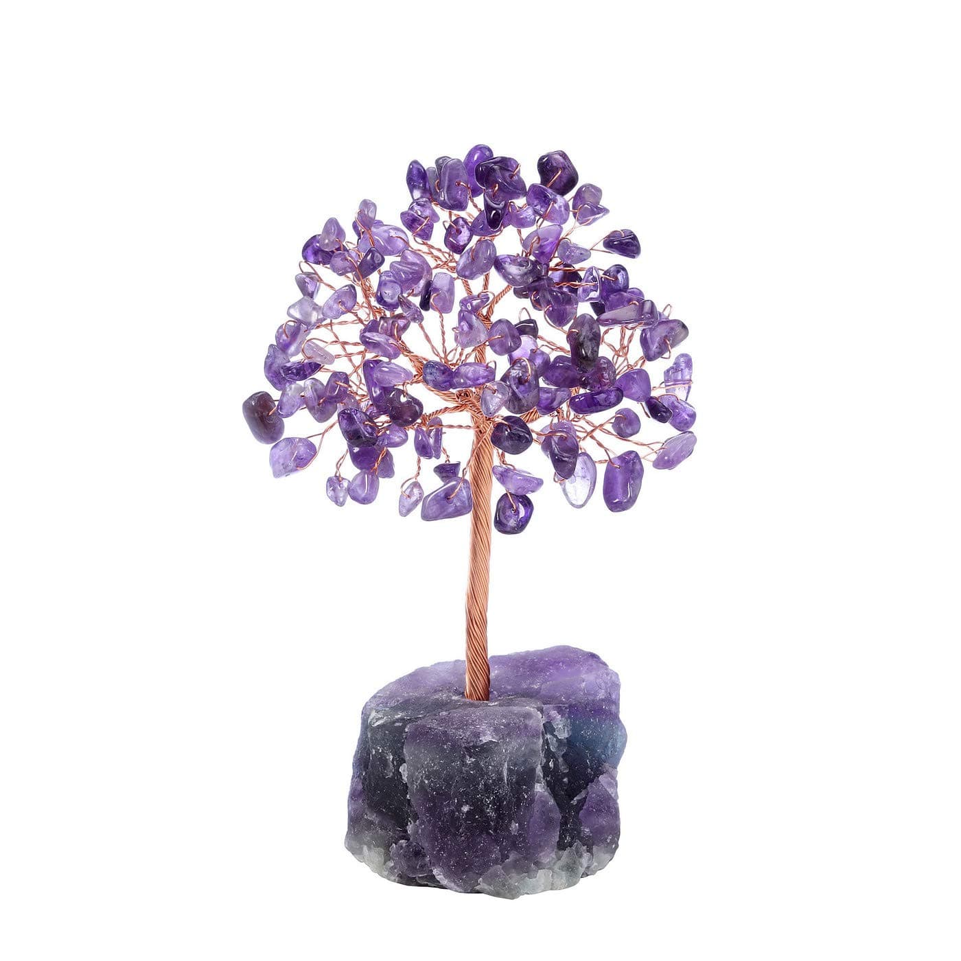 Amethyst Crystal Tree Healing Crystals Gemstones Feng Shui Tree Figurines