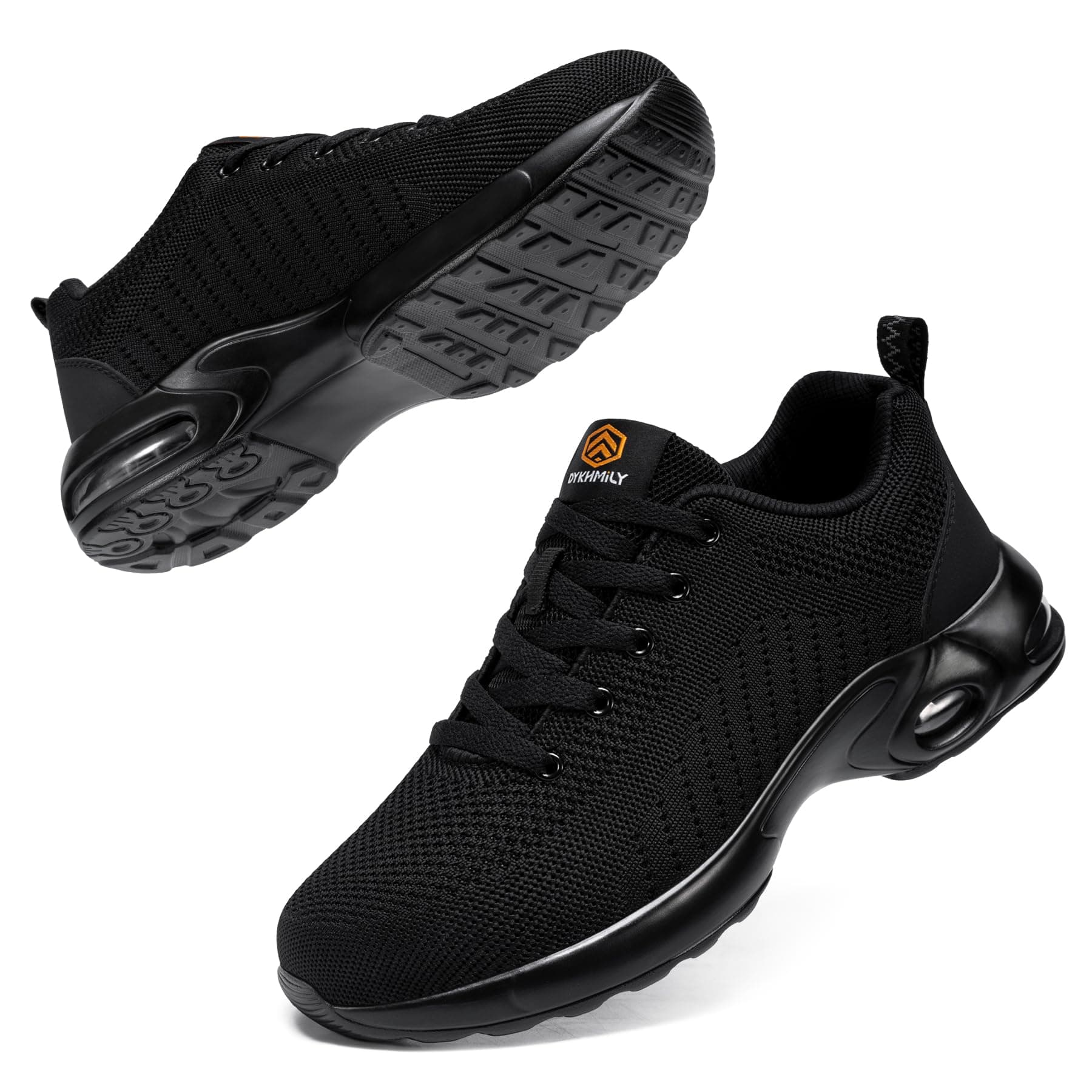 FENLERN Steel Toe Shoes for Women Lightweight Wide Size Safety Shoes Comfortable Work Sneakers Breathable Composite Toe Indestructible Zapatos de Trabajo para Mujer Size 5~11