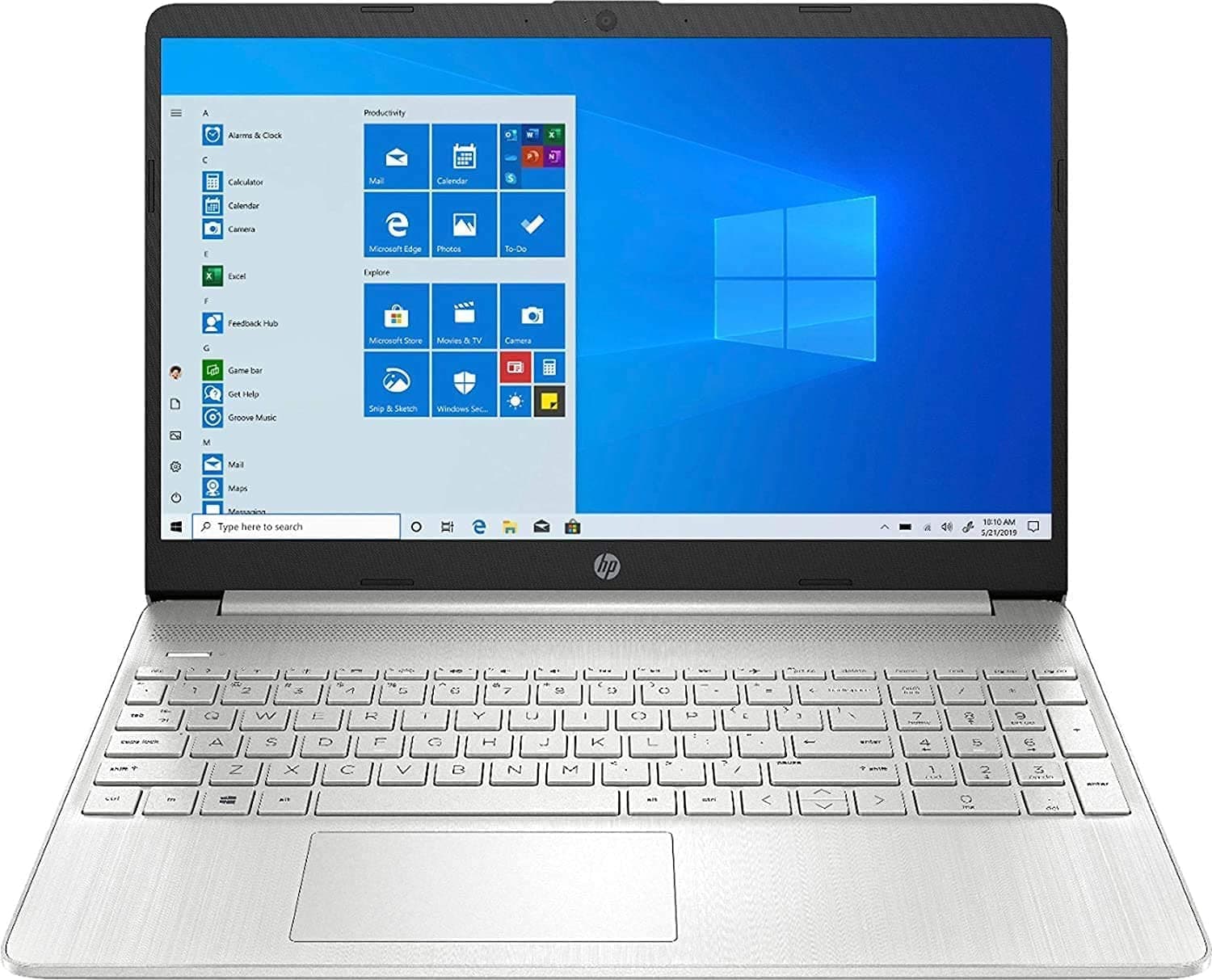 HP Newest 15.6" FHD IPS Flagship Laptop, 11th Gen Intel 4-Core i5-1135G7 (Up to 4.2GHz, Beat i7-1060G7), 8GB DDR4, 512GB PCIe SSD, Iris Xe Graphics, WiFi, Bluetooth, USB-C, Windows 10, ABYS Mouse PAD
