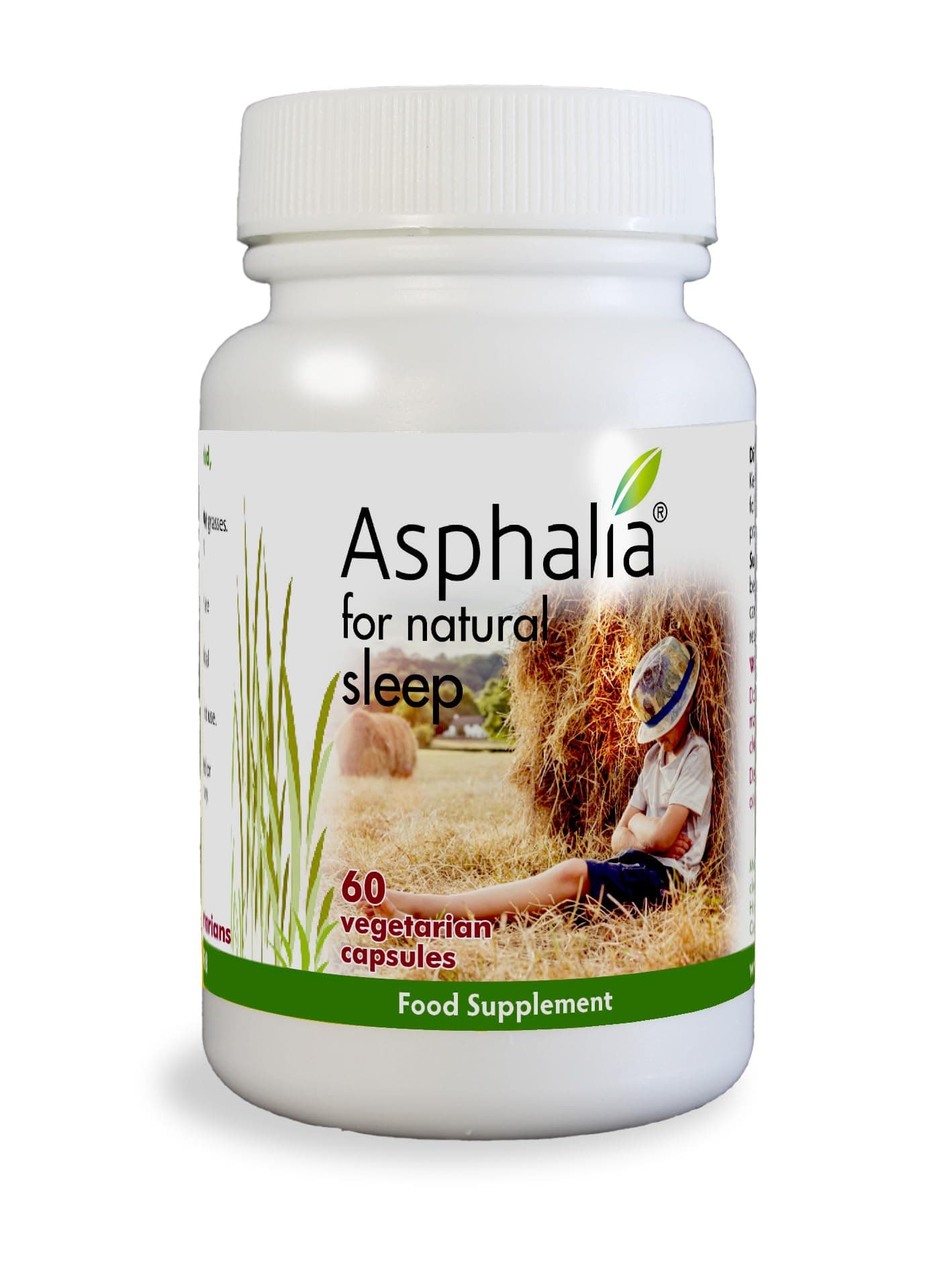 100% Natural Sleep Aid: Asphalia, Plant Based, Maintains Immune Competence, Powerful Answer to E-Smog & Anti-Aging, 2 Month Supply, Non-Habit Forming