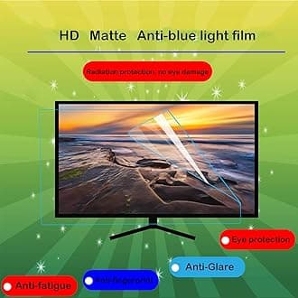 40-47 Inch Led Hd Tv Matte Anti-glare Film, Anti Blue Light, Anti-scratch Injury, Relieve Computer Eye Strain and Help You Sleep Better,Matte-42inch(930x525mm)