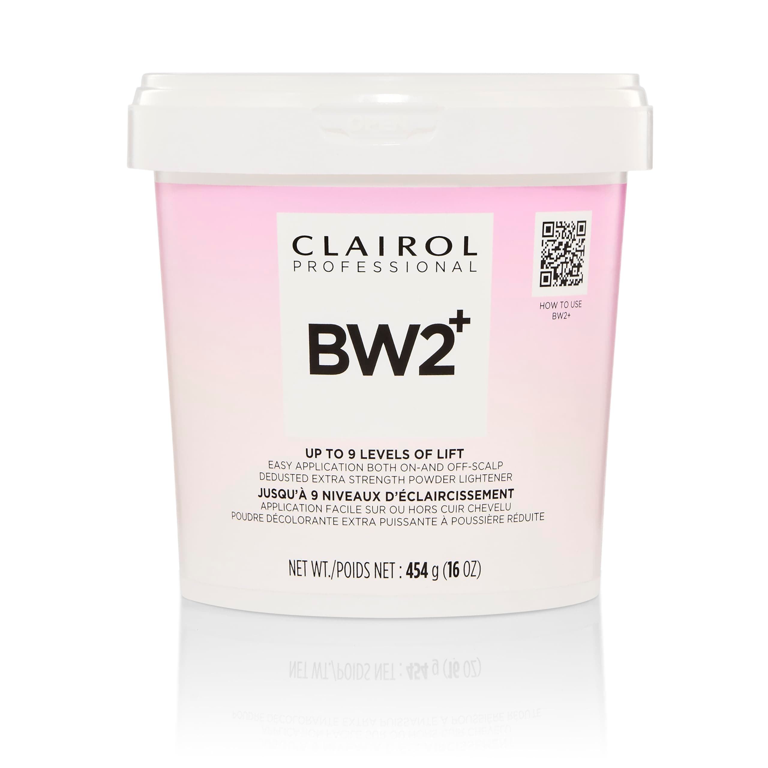 BW2+ Extra Strength Powder Lightener, Up to 9 Levels of Lift for Hair Highlights & Lightening