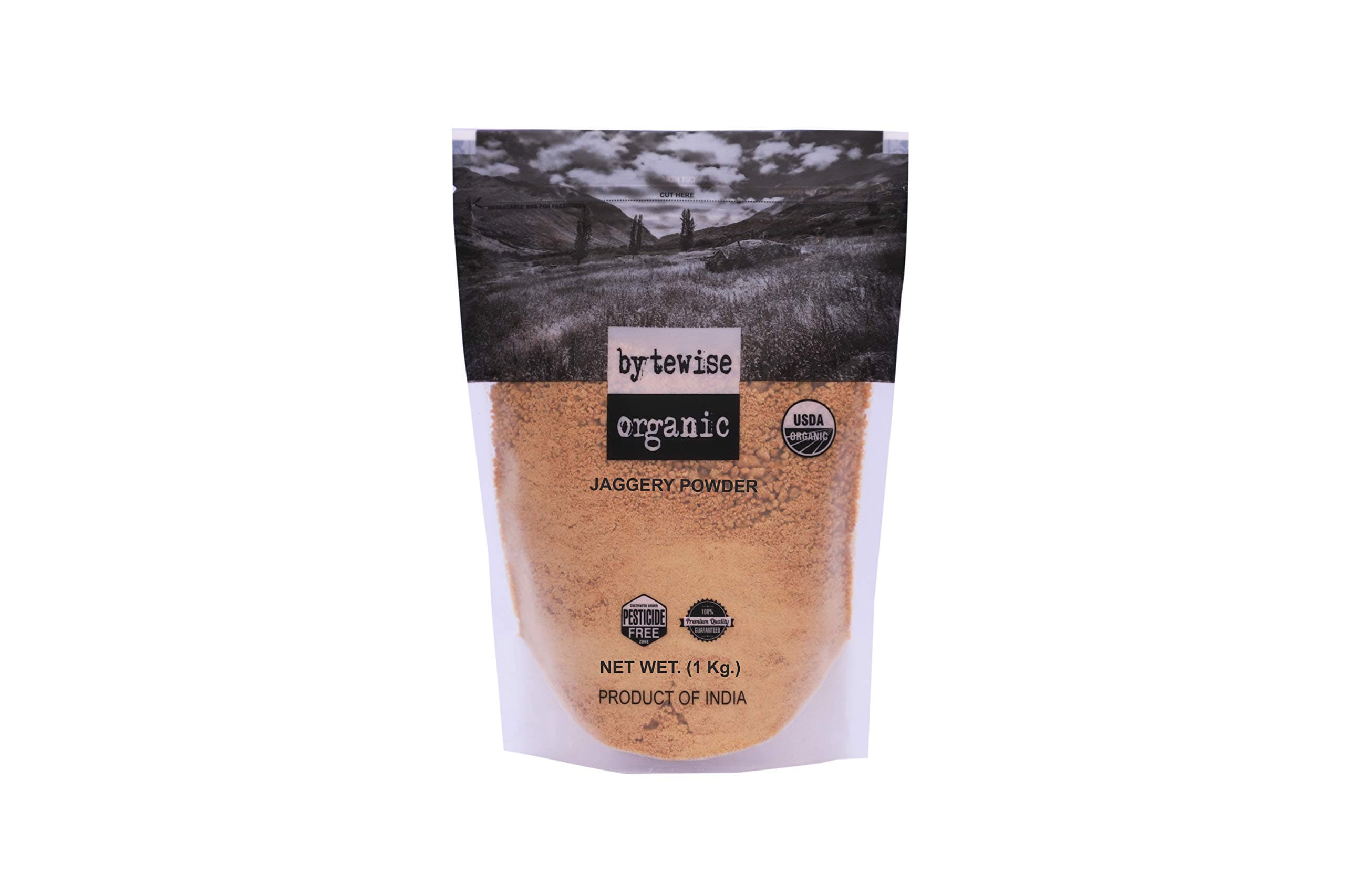 Bytewise Organic Jaggery Powder, 1kg