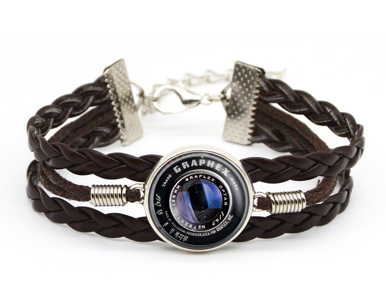 Personalized Camera Lens Bracelet Custom Friendship Jewelry Infinite Charm Accessories Friendship Gift