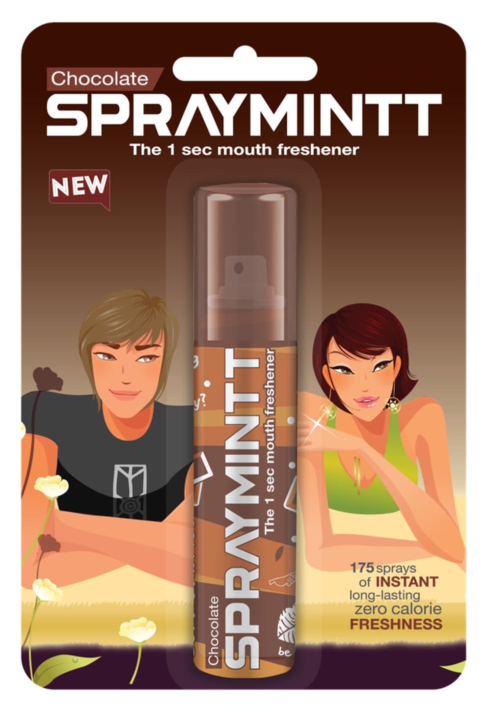 Chocolate Spraymintt Mouth Freshener 15g by Midascare