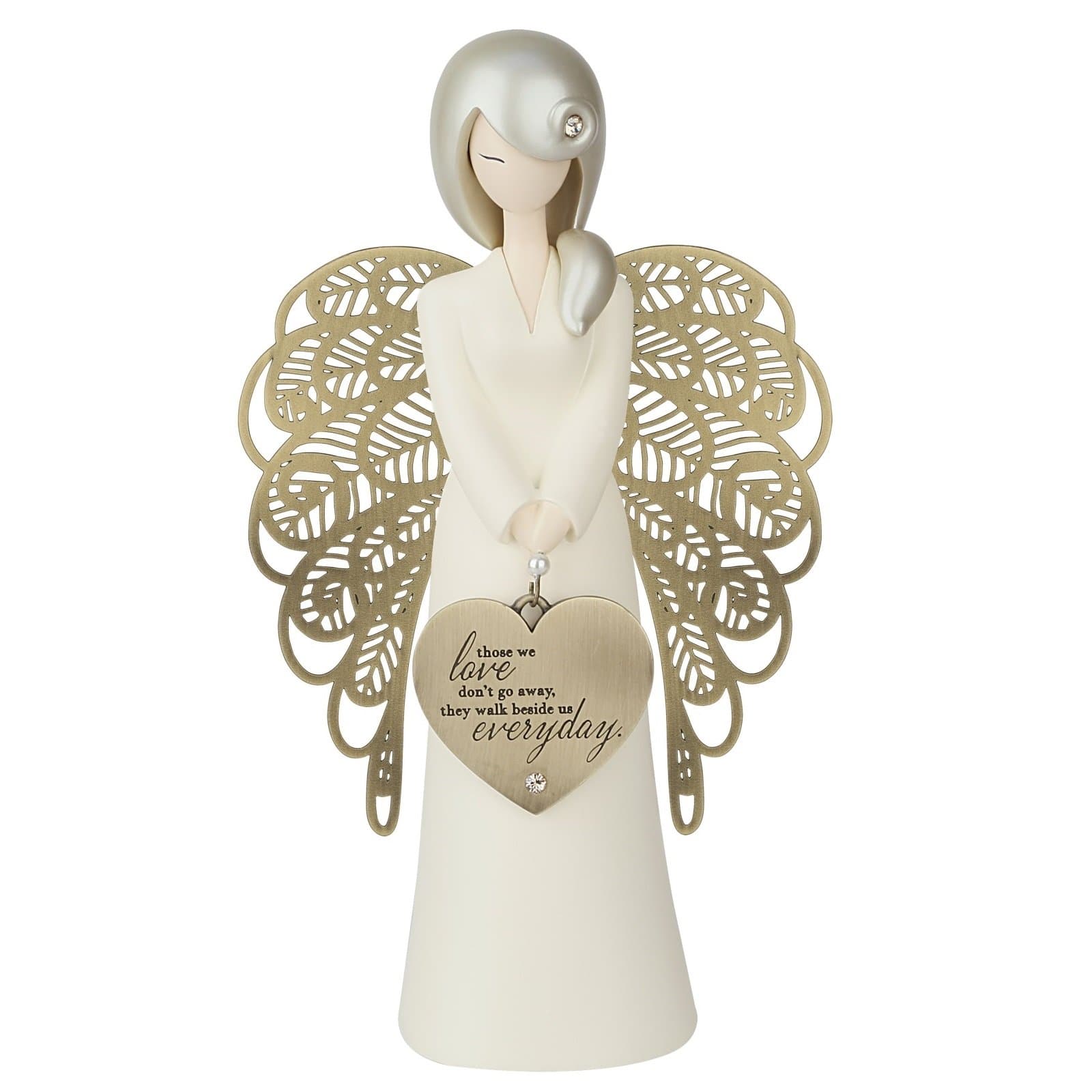 You Are An Angel Sympathy Keepsake Resin Angel Figurine Sentimental Gift - Those We Love Don't Go Away