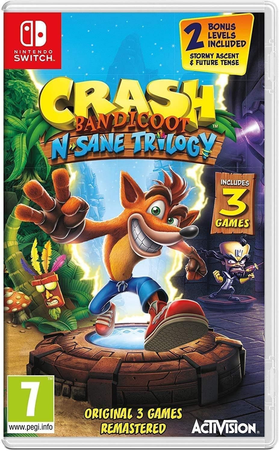 Crash Bandicoot N. Sane Trilogy - Nintendo Switch Standard Edition