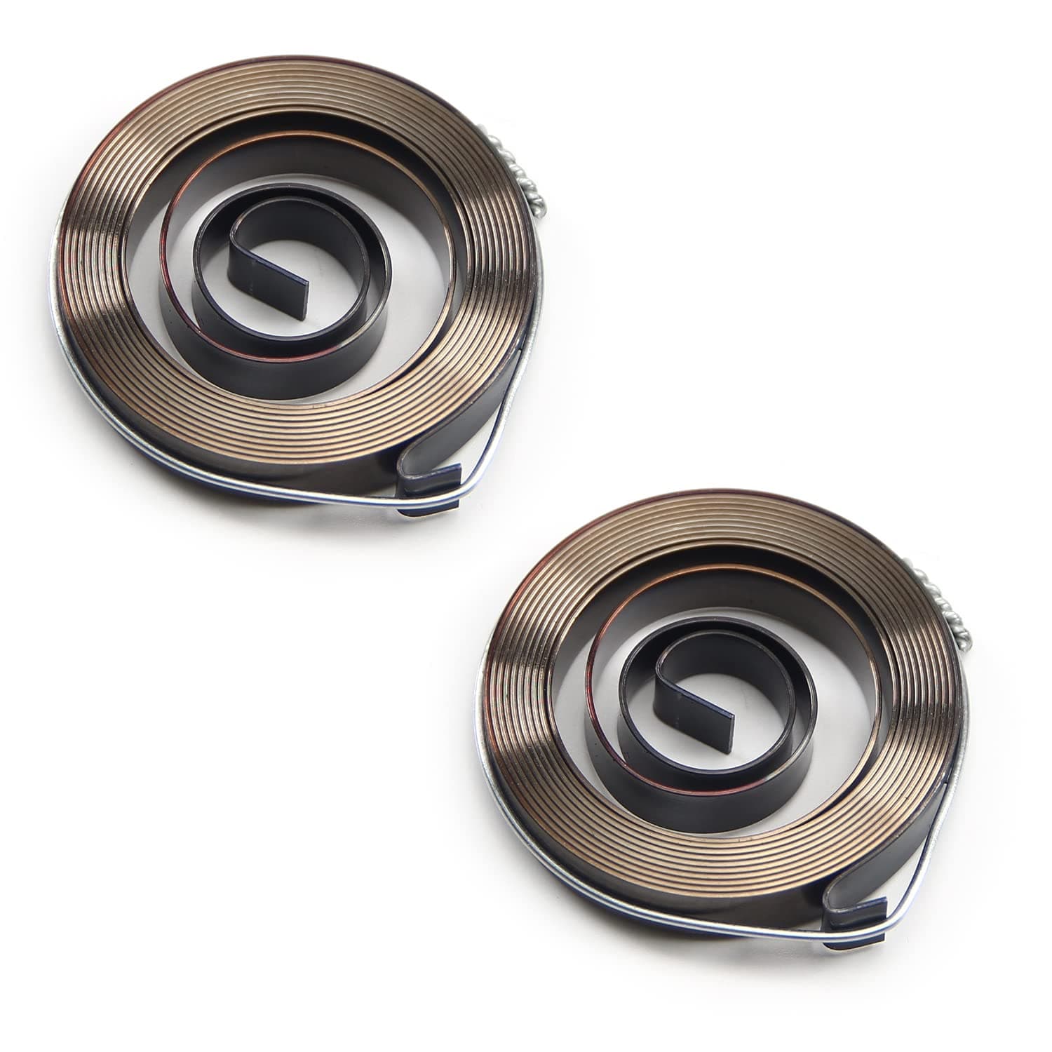 MroMax Drill Press Return Spring, Quill Spring Feed Return Coil Spring Assembly 0.97"x0.31"x0.03" 2PCS