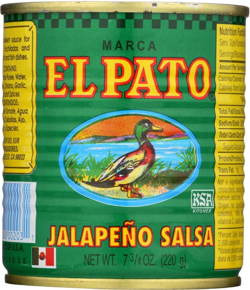 El Pato, Jalapeno Salsa, 7.75 oz