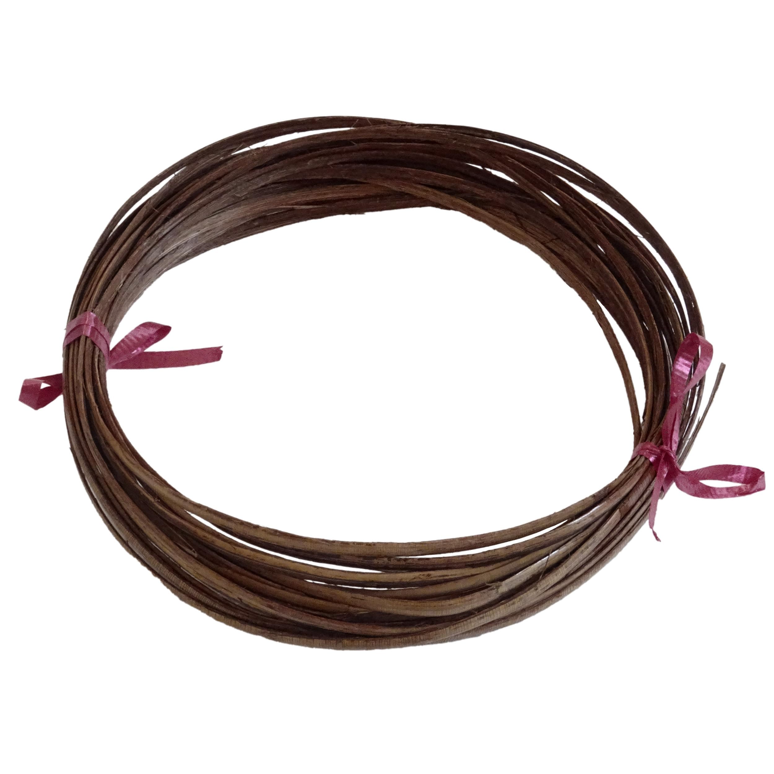 Rattan Flat Furniture Chair Basket Caning Natural Repair Binder Cane, Dark Brown