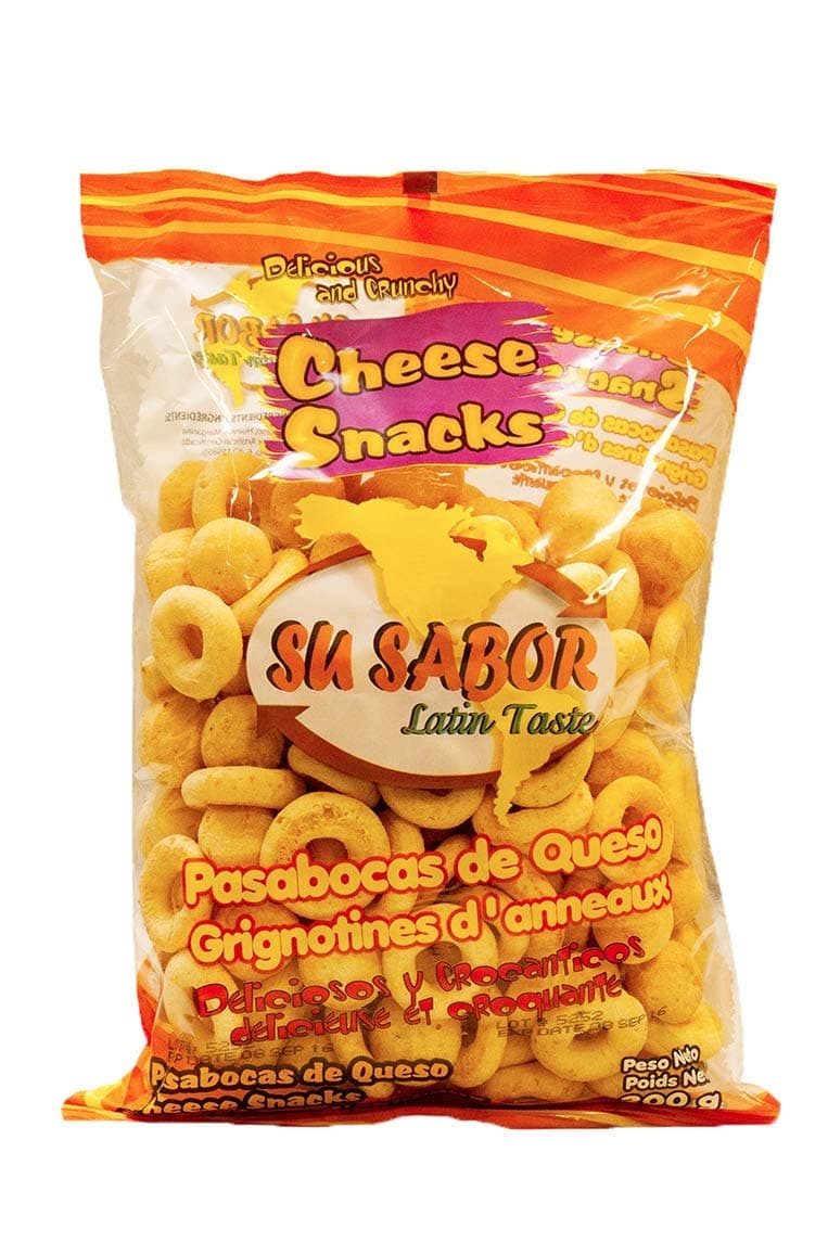 Su Sabor Cheese Snacks/Pasabocas de Queso Besitos y Rosquillas 7.1 ounces