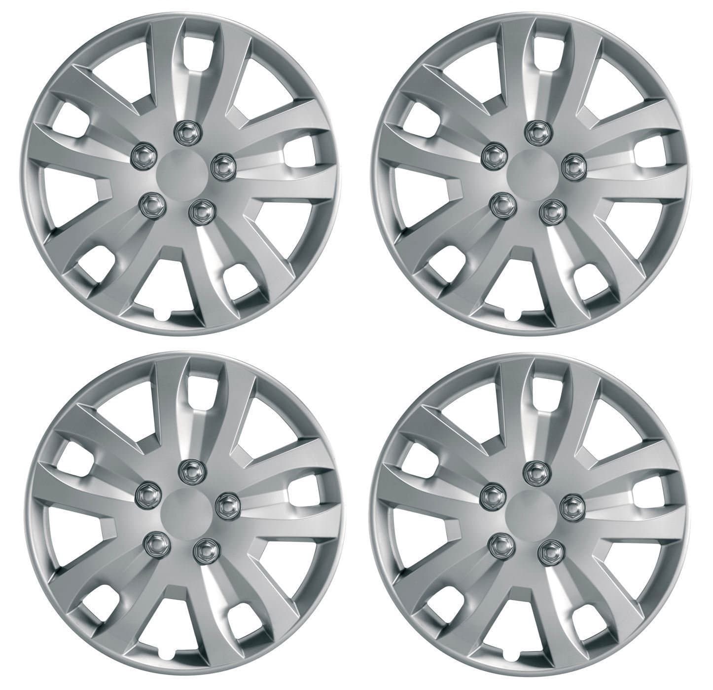 UKB4C 4 x Wheel Trims Hub Caps 16" Covers fits Nissan Primastar Primera Almera