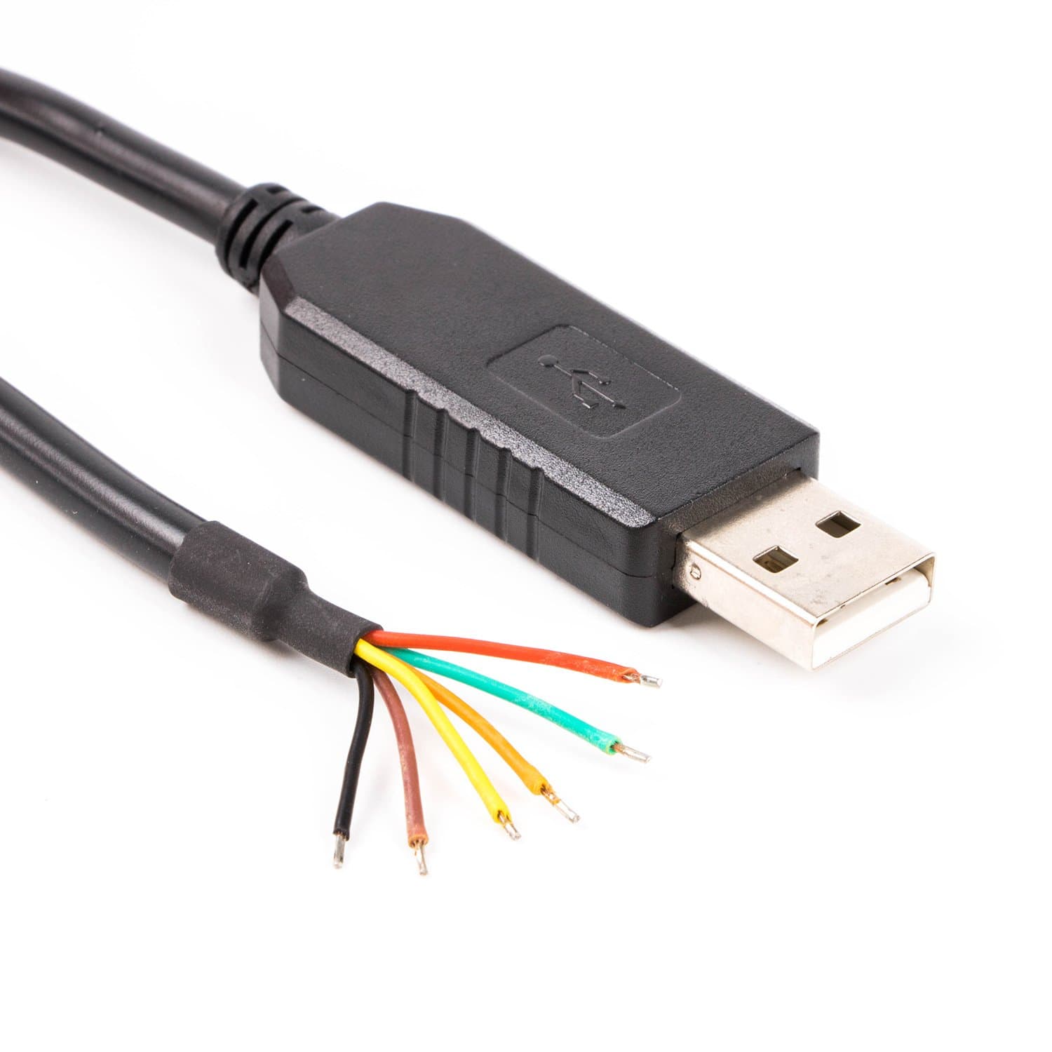 Usangreen FT232RL chip USB to 3.3v TTL UART serial cable, wire end, 6ft, TTL-232R-3V3-WE compatible