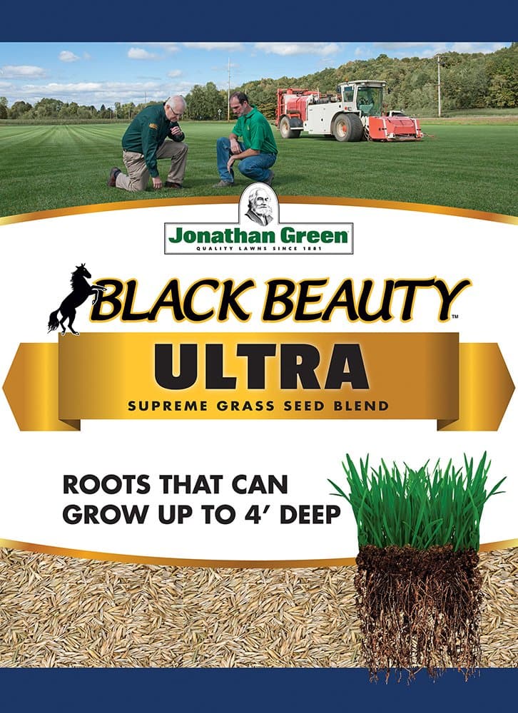 Jonathan Green 10321 Black Beauty Ultra Grass Seed Mix, 3 Pounds