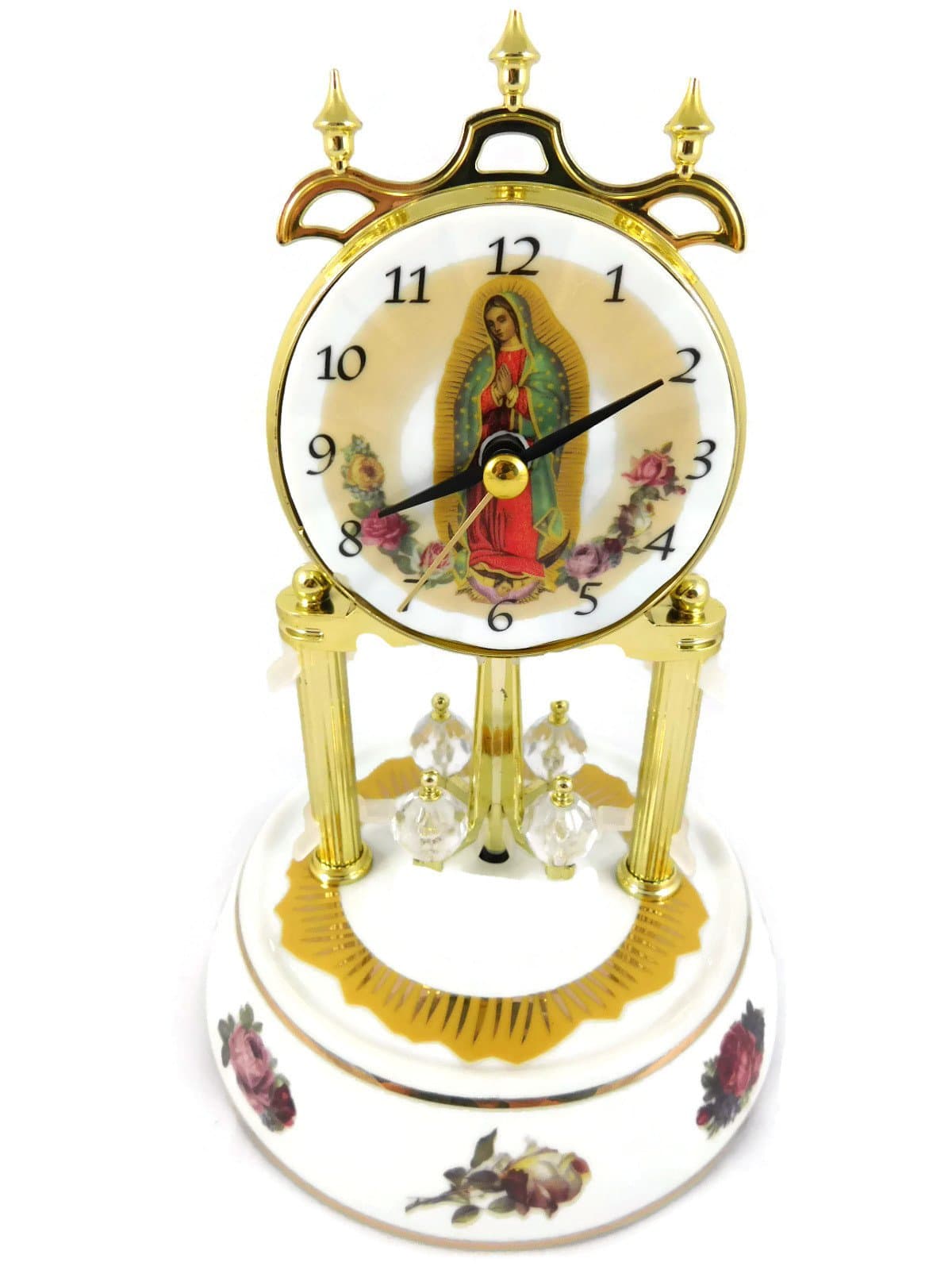 Waltham Anniversary Clock Our Lady of Guadalupe
