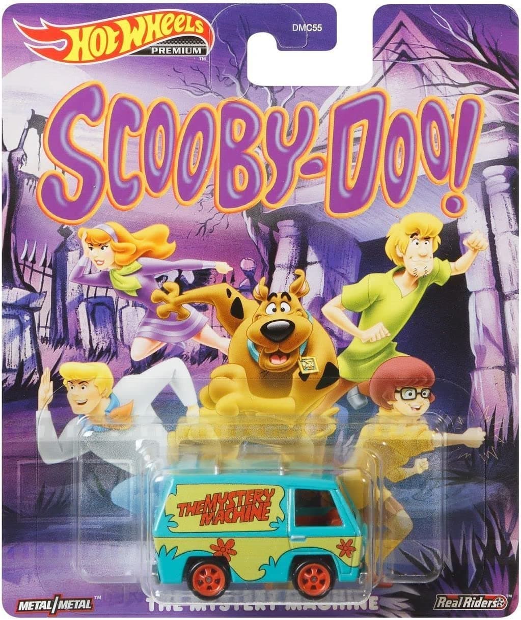 Hot Wheels Real Riders 1:64 Scooby-Doo The Mystery Machine Diecast Model