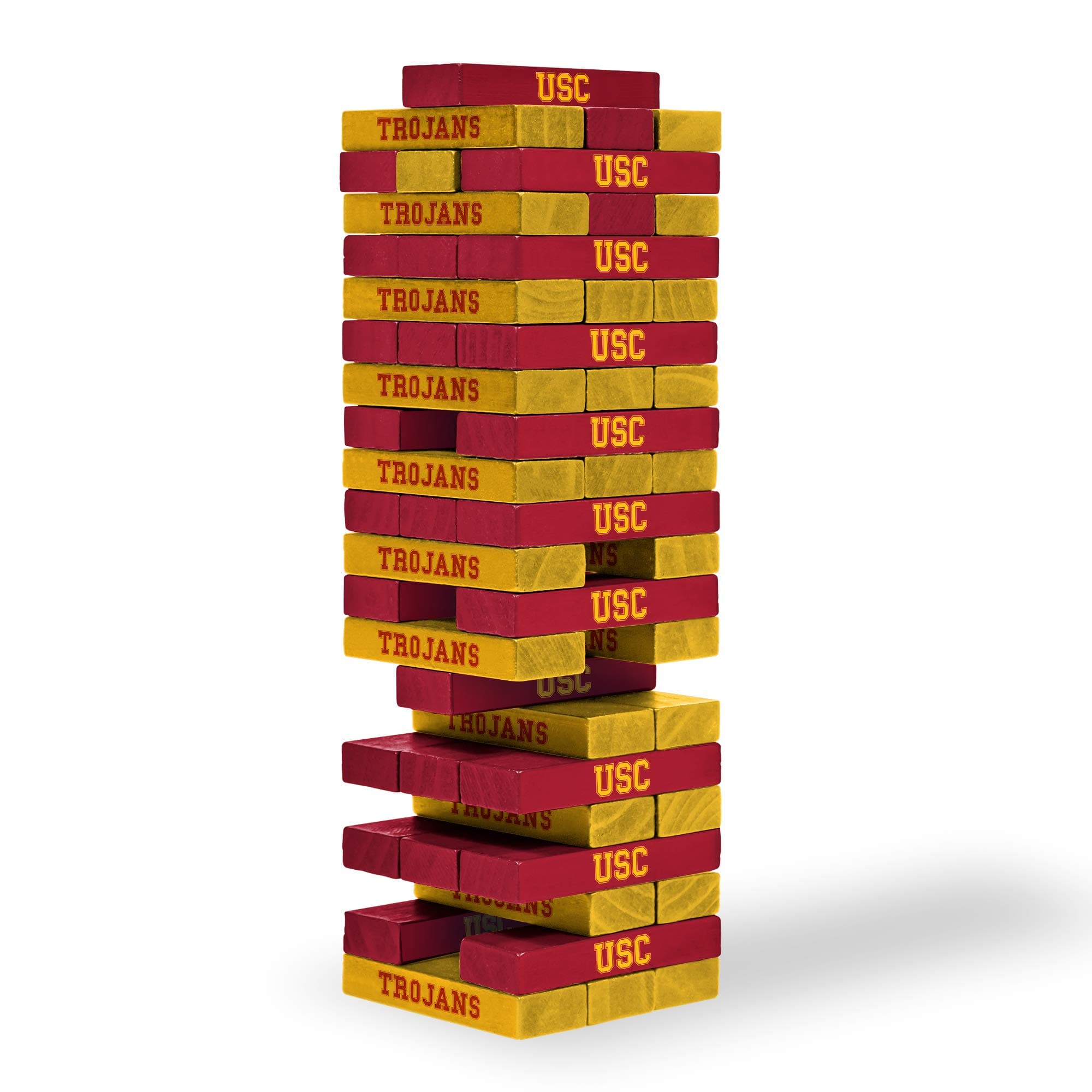 Wild Sports NCAA College Table Top Desk Stackers Game, 3" x 1" x .5"