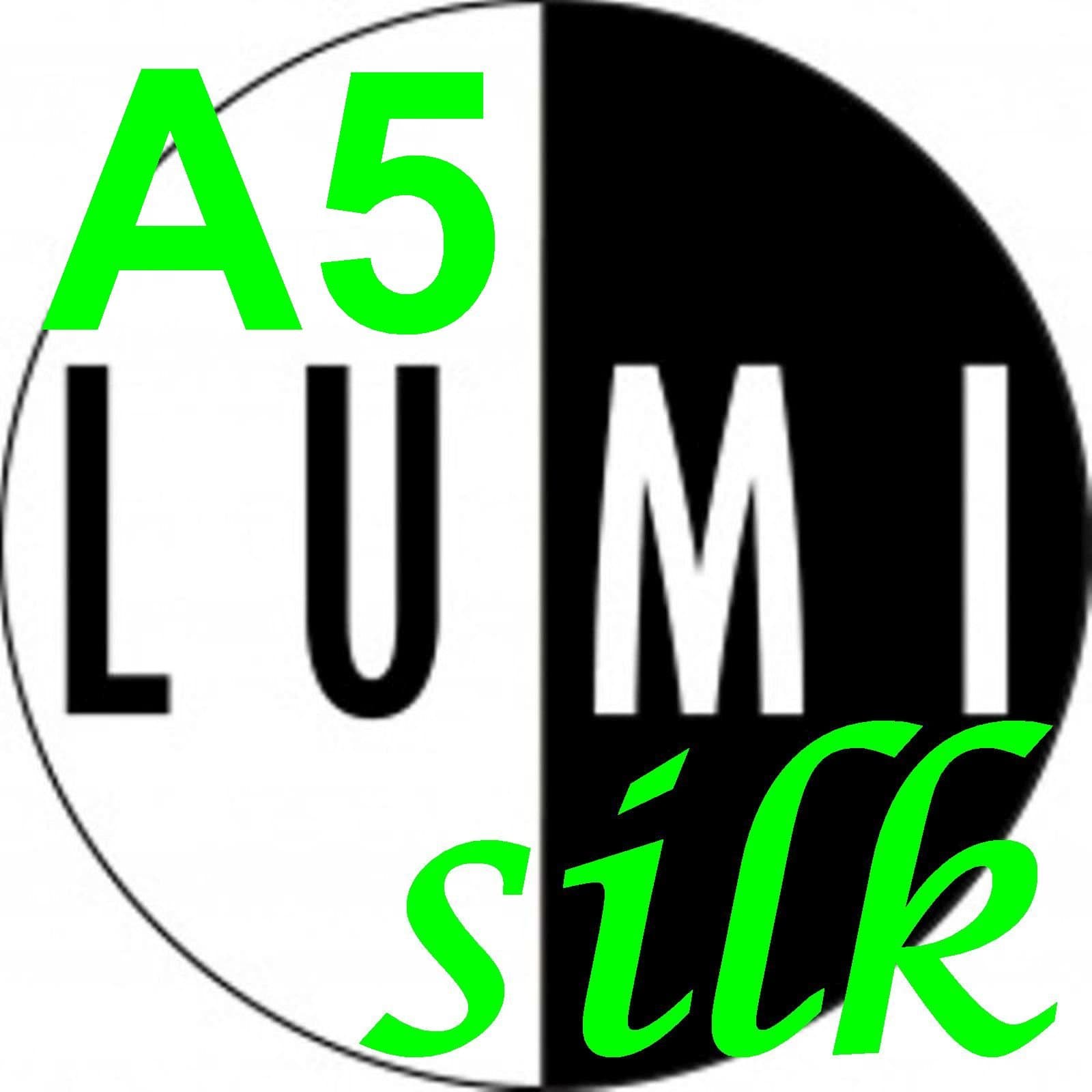 150 Sheets A5 350 GSM Silk Laser Printer Paper - Print Your Own Leaflets 2 Sided Printer Paper, for Printers Using Dry Toner