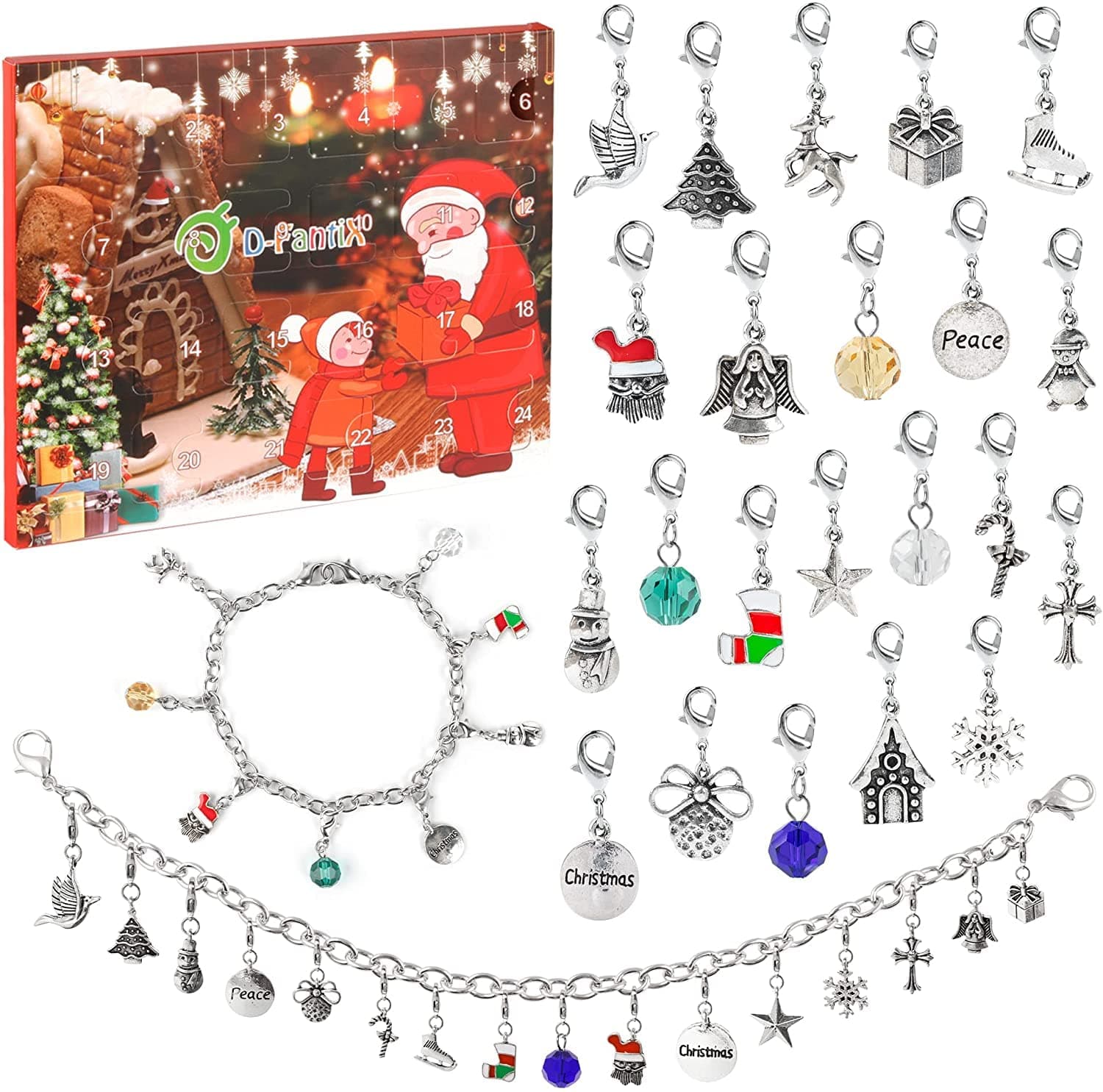 Advent Calendar Wooden Rocking Horse