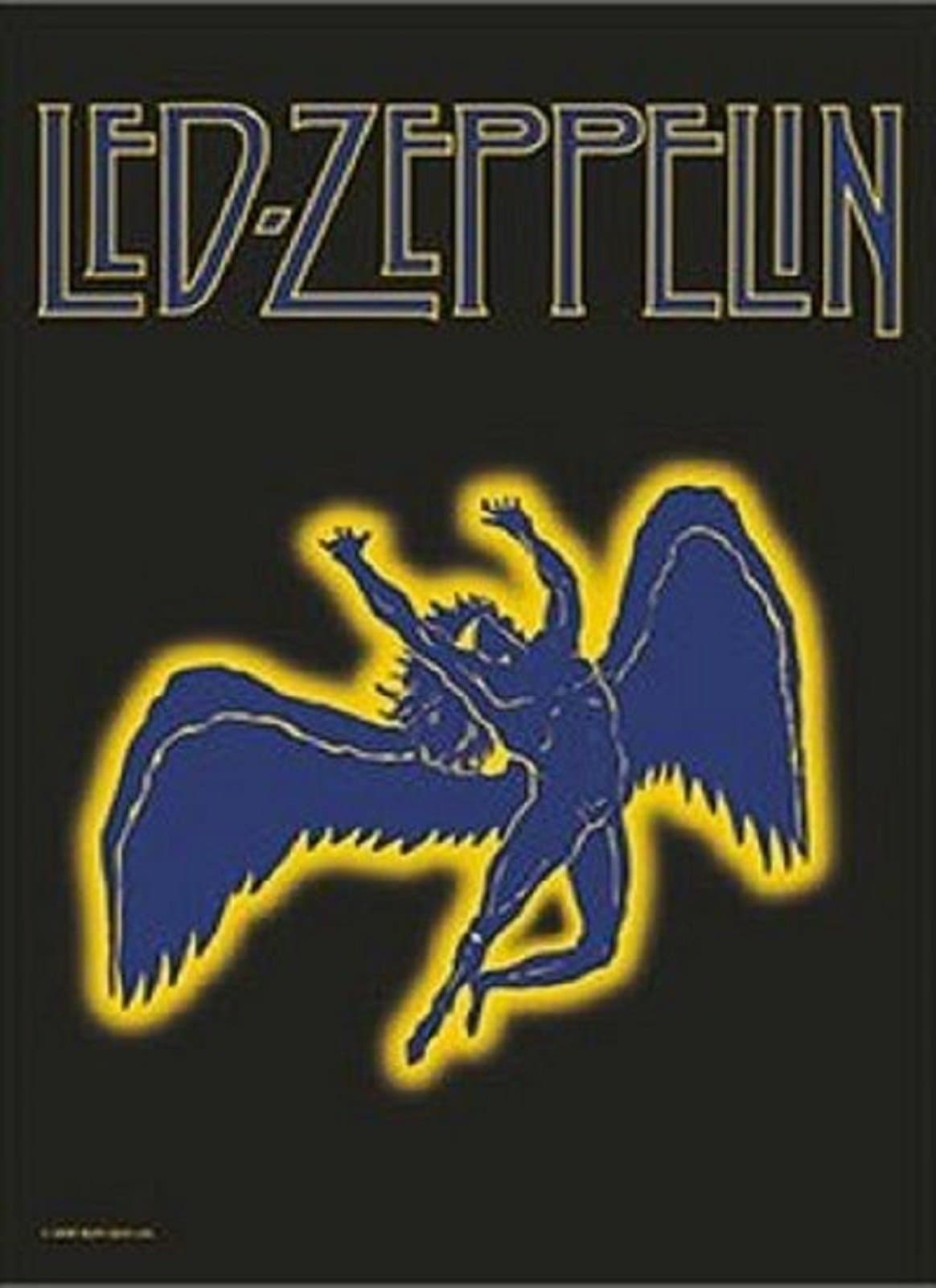 Led Zeppelin - Swan Song Music Fabric Poster