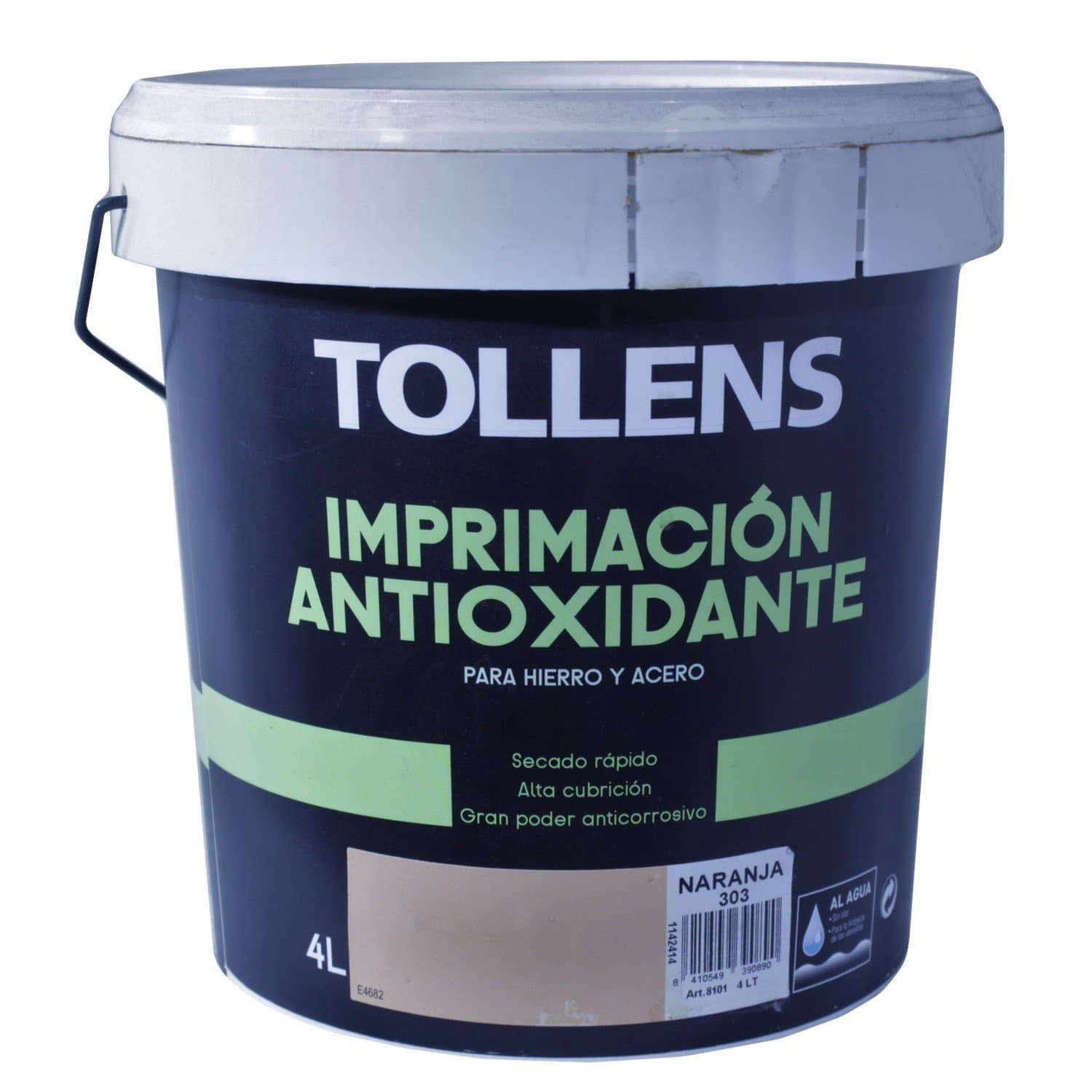 tollens 8101 Primer Antioxidant, Orange, 4 L