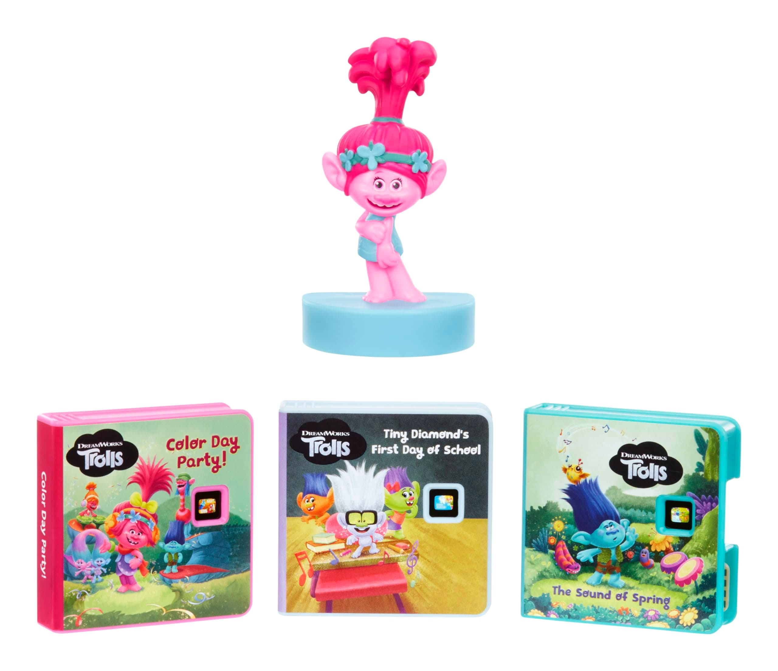 Story Dream Machine™ DreamWorks Trolls Special Day Story Collection, Storytime, Books, DreamWorks Animation, Audio Play Character, Gift and Toy for Ages 3+ Years