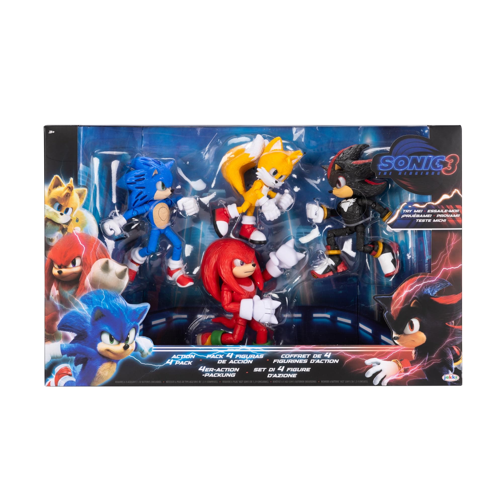 Sonic 3 Movie - 5" Figures Multi-Pack