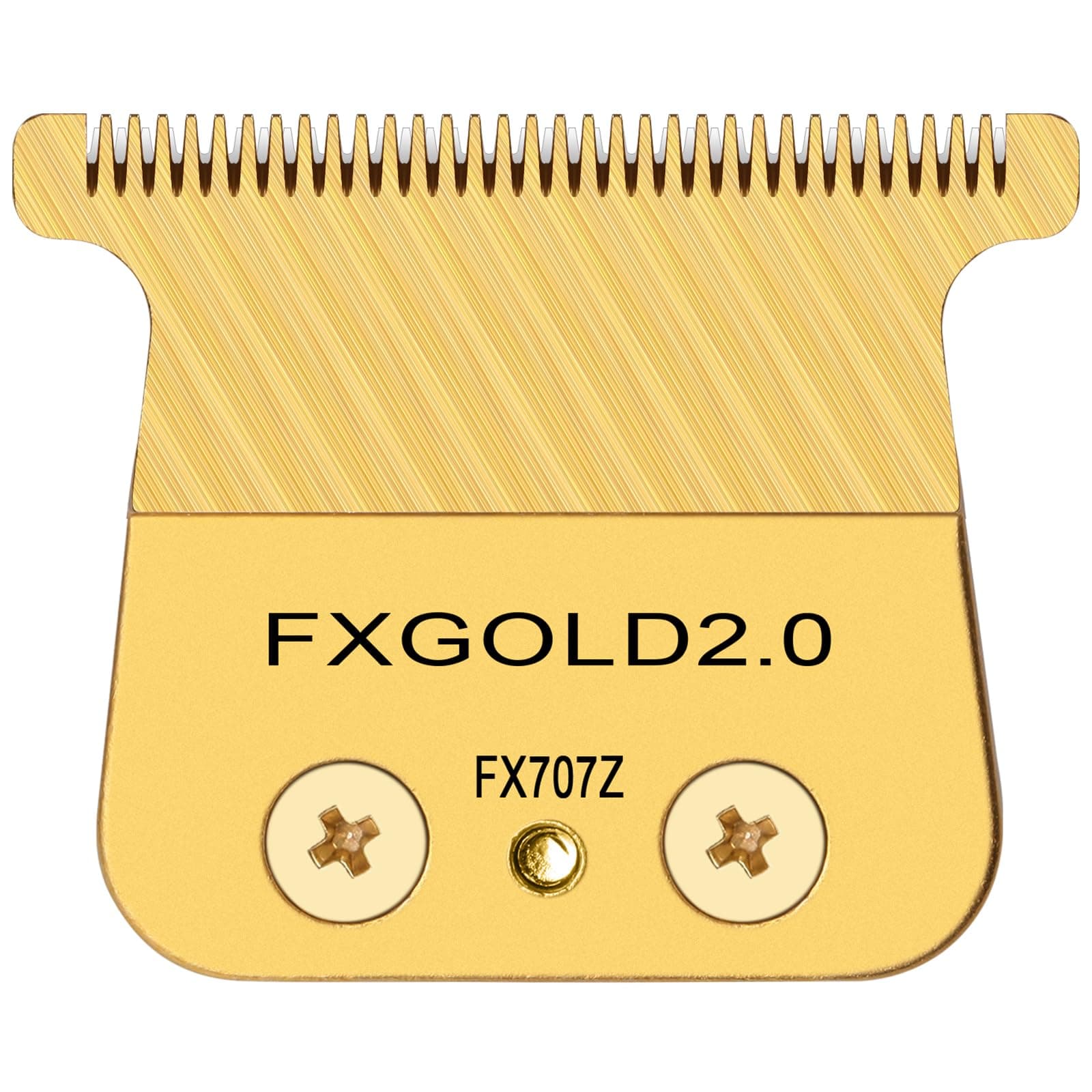 FXGOLD 2.0 Replacement Blade for All BaBylissPRO FX787 & FX726 Trimmers, Ultra Precise DLC Replacement Blades Compatible with BaByliss Trimmer Blades, FX707Z Gold