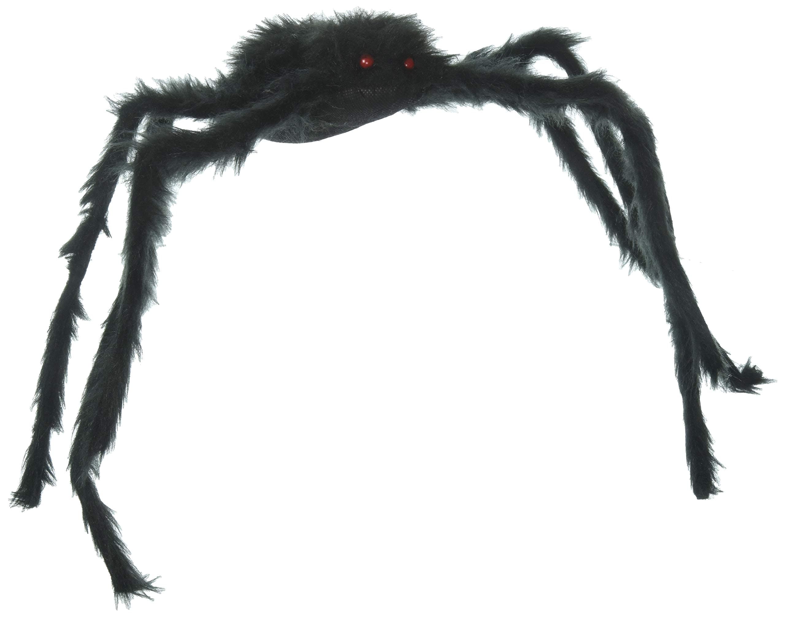 JUMBO FURRY BLACK, PURPLE OR BROWN POSEABLE SPIDER
