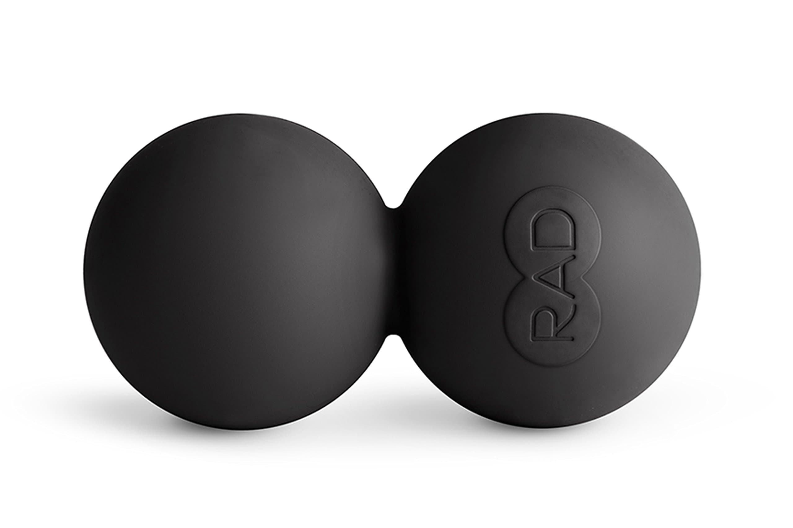 Roller Stiff I Deep Tissue Peanut Massage Tool for Neck, Upper Back, Thoracic Spine, Psoas, Quads and Hamstring Self Myofascial Release, Massage and Mobility in Firm Density I Black