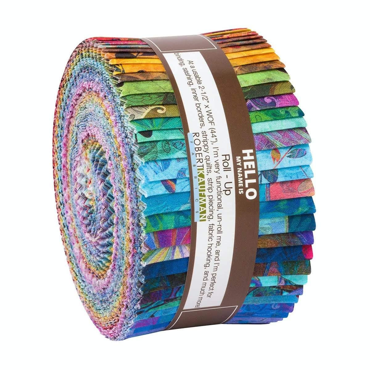 Robert KaufmanChristiane Marques Venice Roll Up 40 2.5-inch Strips Jelly Roll Fabrics RU-953-40