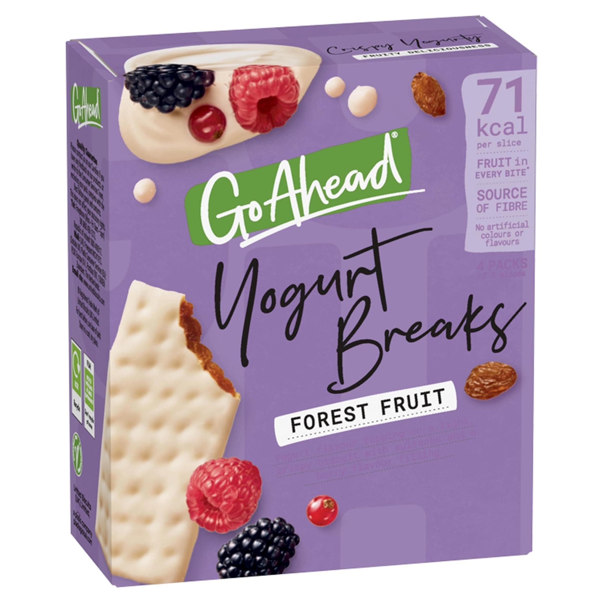 Go Ahead Forest Fruit Yogurt Breaks