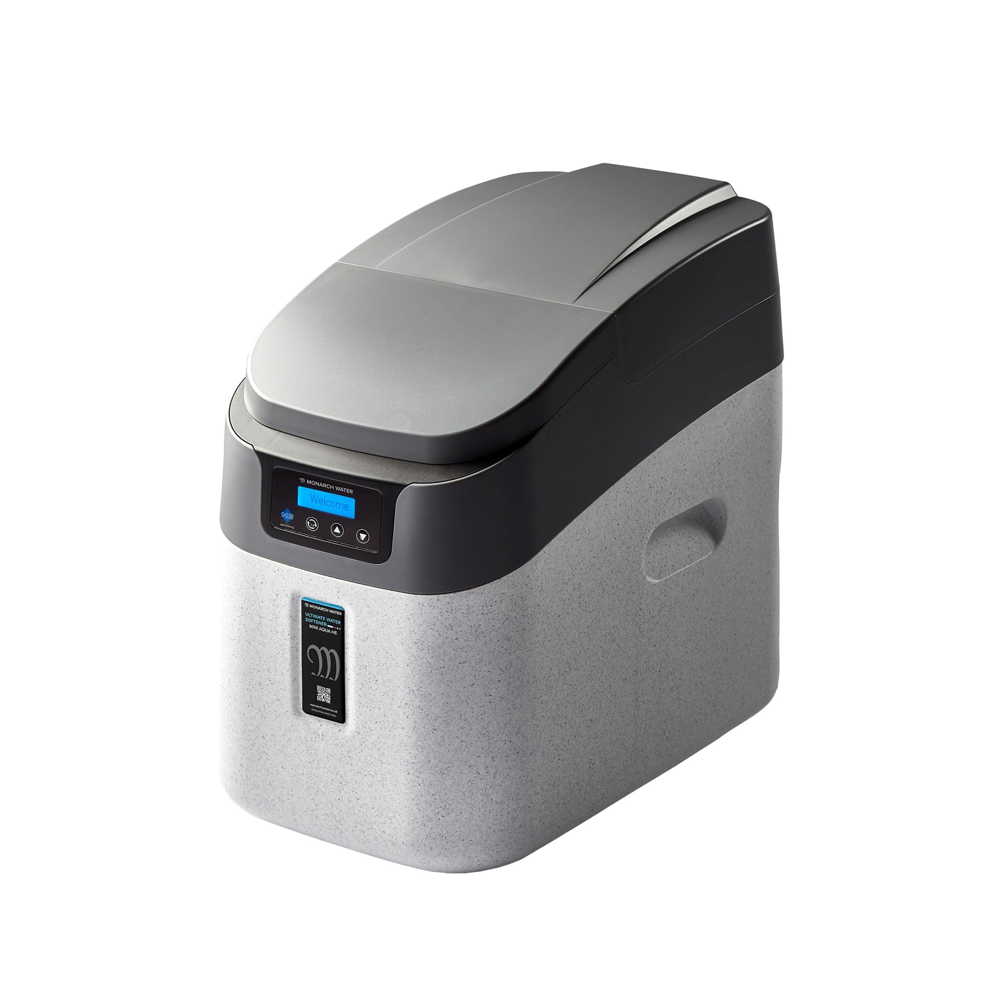 Ultimate Mini Aqua HE WRAS-Approved Water Softener Includes Full Installation kit for 15mm Supplies, Suitable for 1-3 People