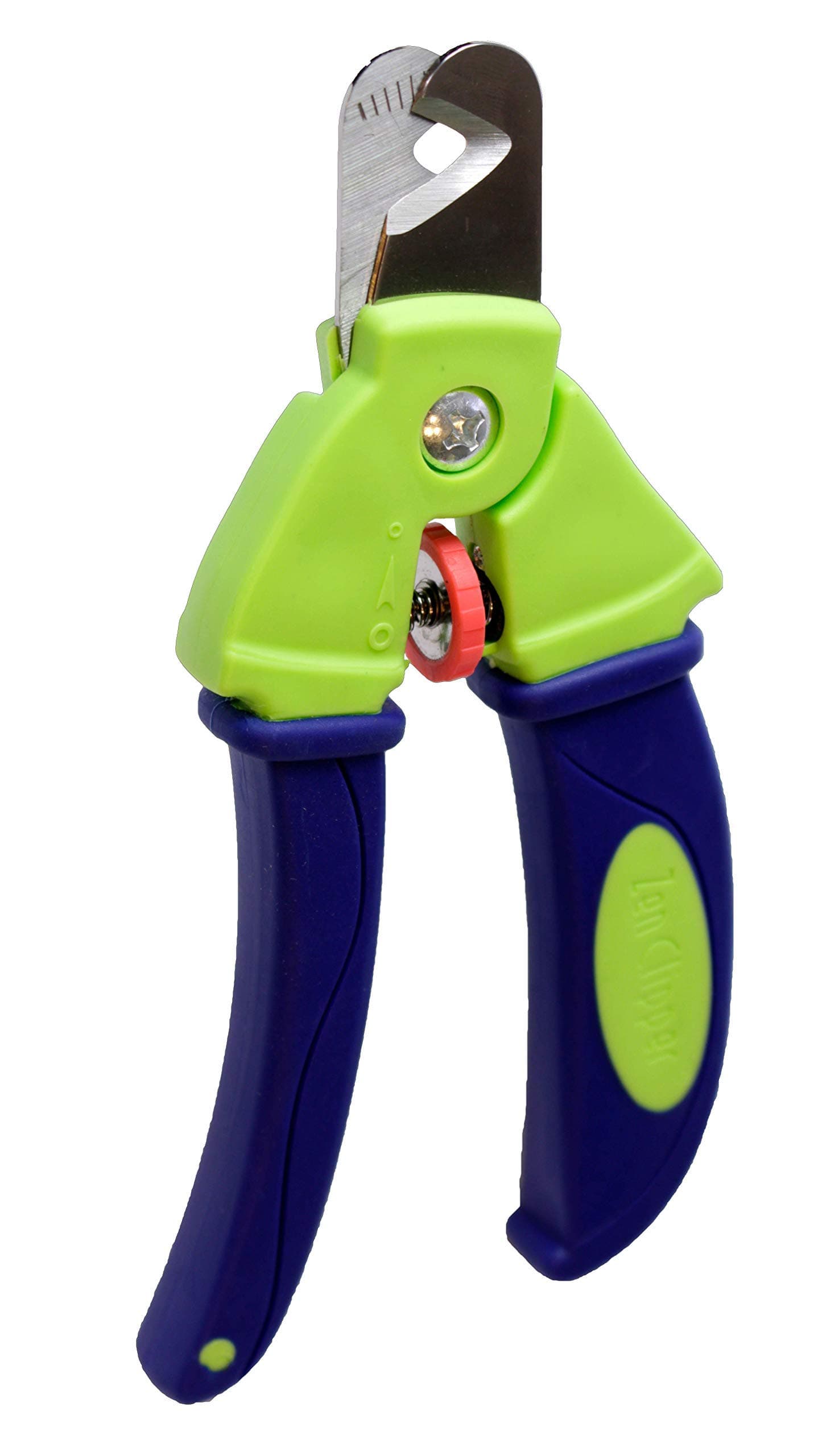 Zen Clipper Precise Adjustable Pet Nail Trimmer for Dogs and Cats, Safer Clipper with Micro Adjustment Thumbwheel, 2mm-11mm Range, Quick and Quiet Cut (Junior)