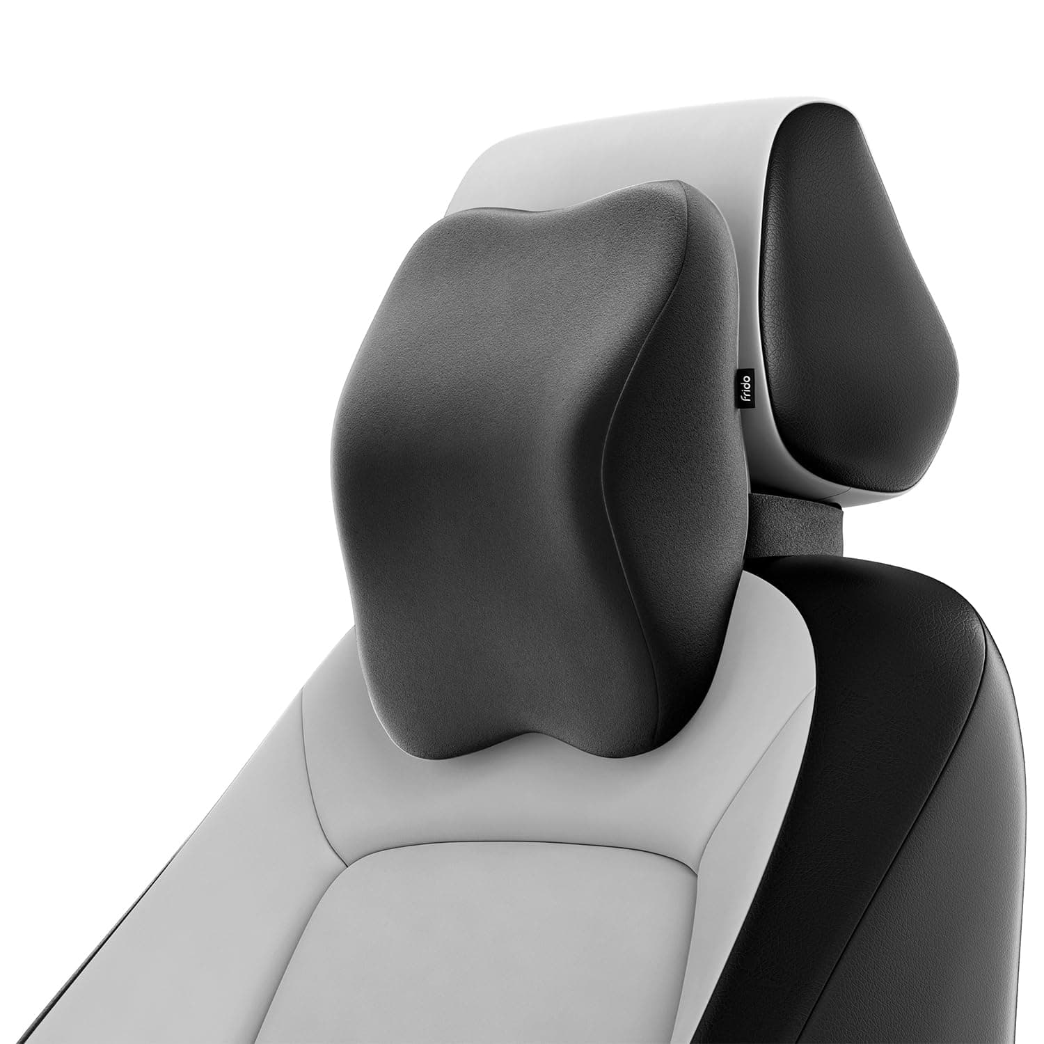 - Frido Ultimate Car Neck Rest Pillow | Ultrasoft Pillow for Comfortable Car Rides | Superior Neck Support Cushion | Relieves Neck Pain | Hi-Per Foam Head Rest Pillow with Washable Velvet Cover | Black