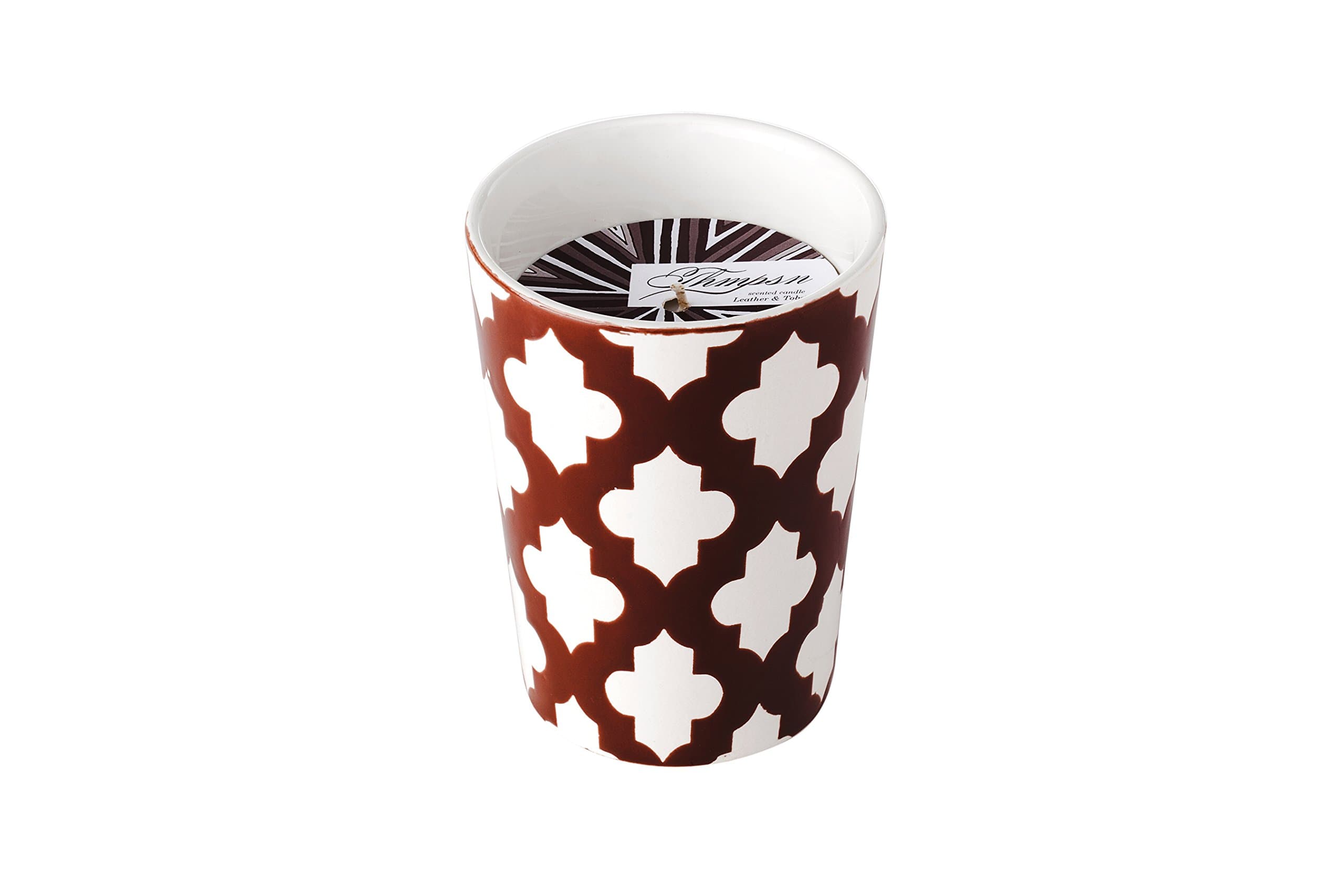 Thompson Ferrier Byzantine Moroccan Leather & Tobacco Candle (Brown)