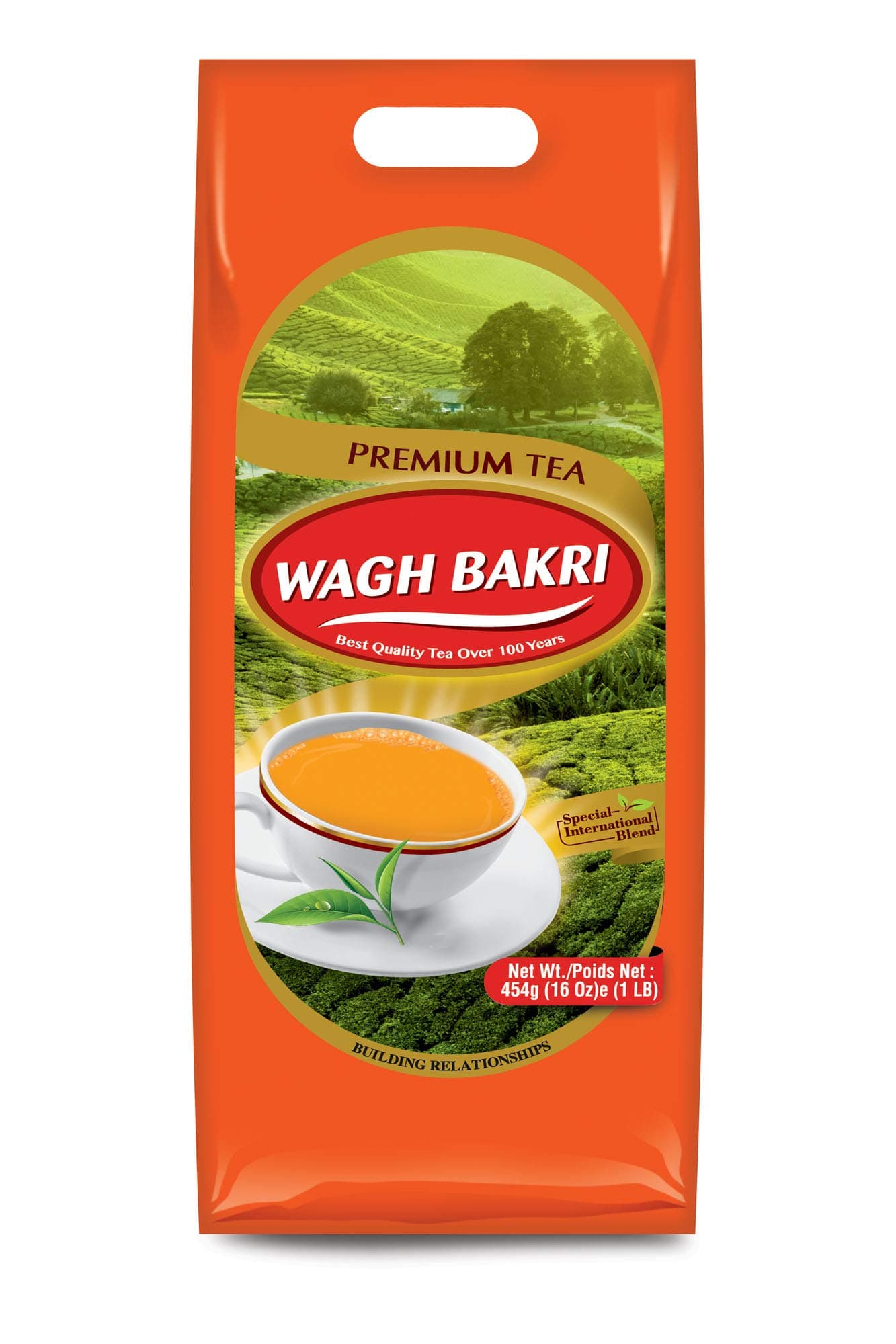 Wagh Bakri Premium Black Tea, 1 lb of Special International Blend