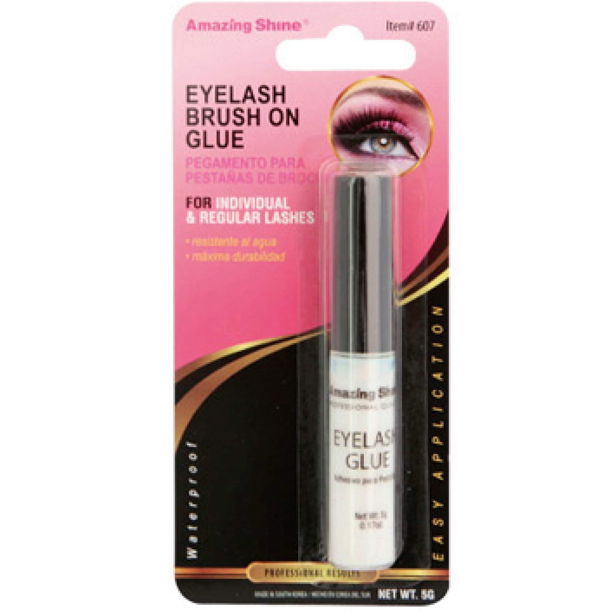 Amazing Shine No. 607 - Brush-On Eyelash Glue - Clear