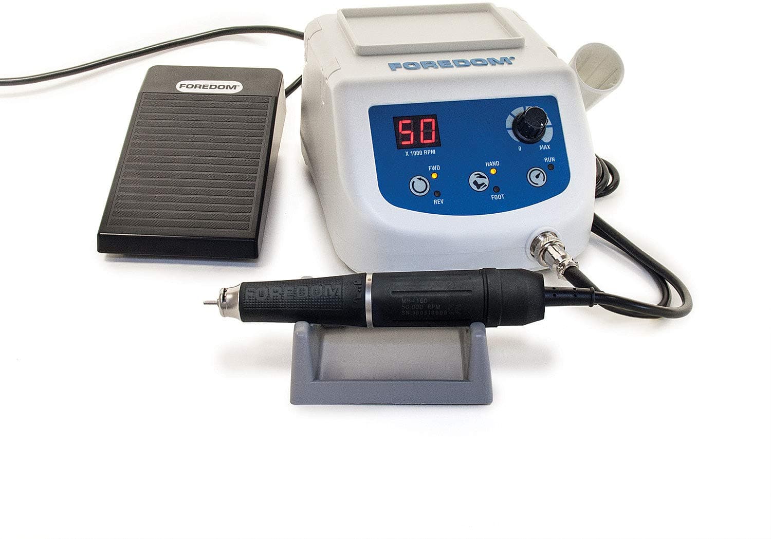 Foredom K.1060 High Speed Brushless Micromotor Kit with 2.35mm (3/32?) and 1/8? Collet