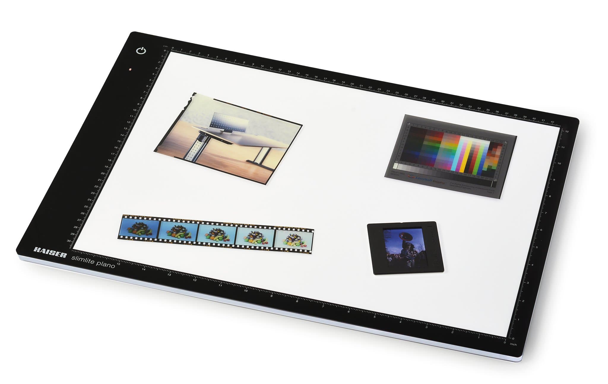 Kaiser Slimlite Plano 5000K 19.6x13.8 Battery/AC Thin Dimmable LED Lightbox (202455)