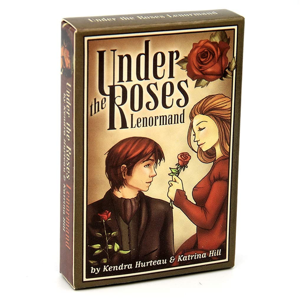 DALIN Under The Roses Lenormand 39 Cards Oracle Deck Family Party Fun Tarot Board Game