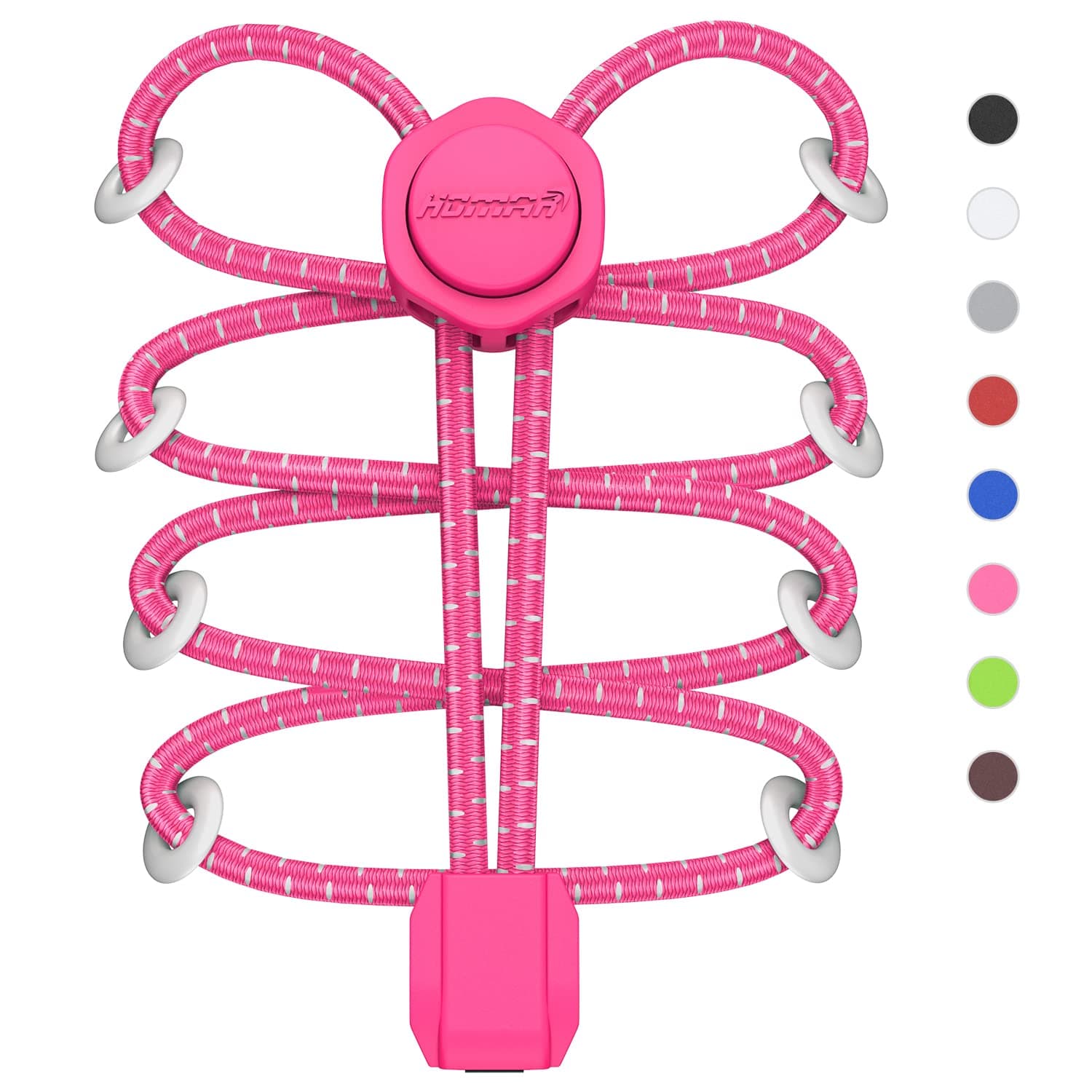 Elastic No Tie Shoe Laces Stretch Tieless Shoe Laces for Sneakers No Tie Shoelaces Elastic Laces for Adults and Kids