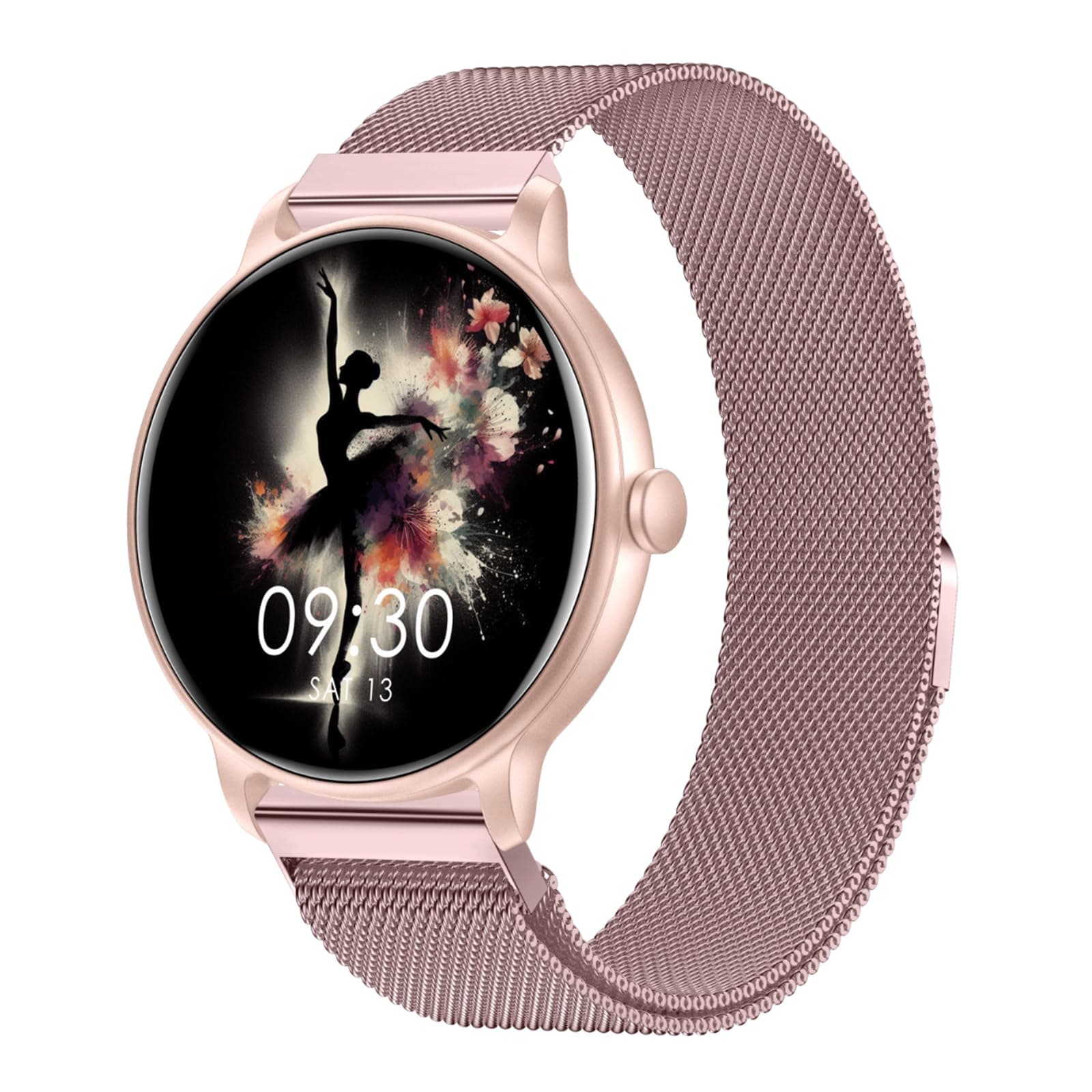 Smart Watch, 1.43'' AMOLED Smart Watches for Men Women (Answer/Make Call), Fitness Tracker with Heart Rate/Sleep Monitor, IP68 Waterproof Activity Tracker, Pedometer for Android iOS