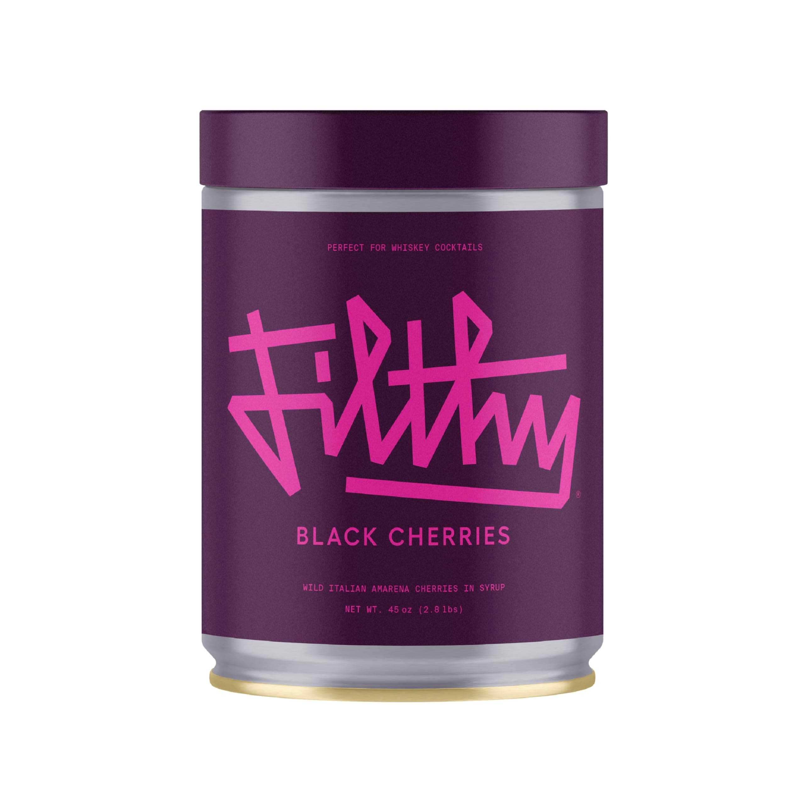 Black Cherry - Naturally Dark Cherry With A Sweet Front And Tart Finish. - 2.75 Lb Resealable Tin