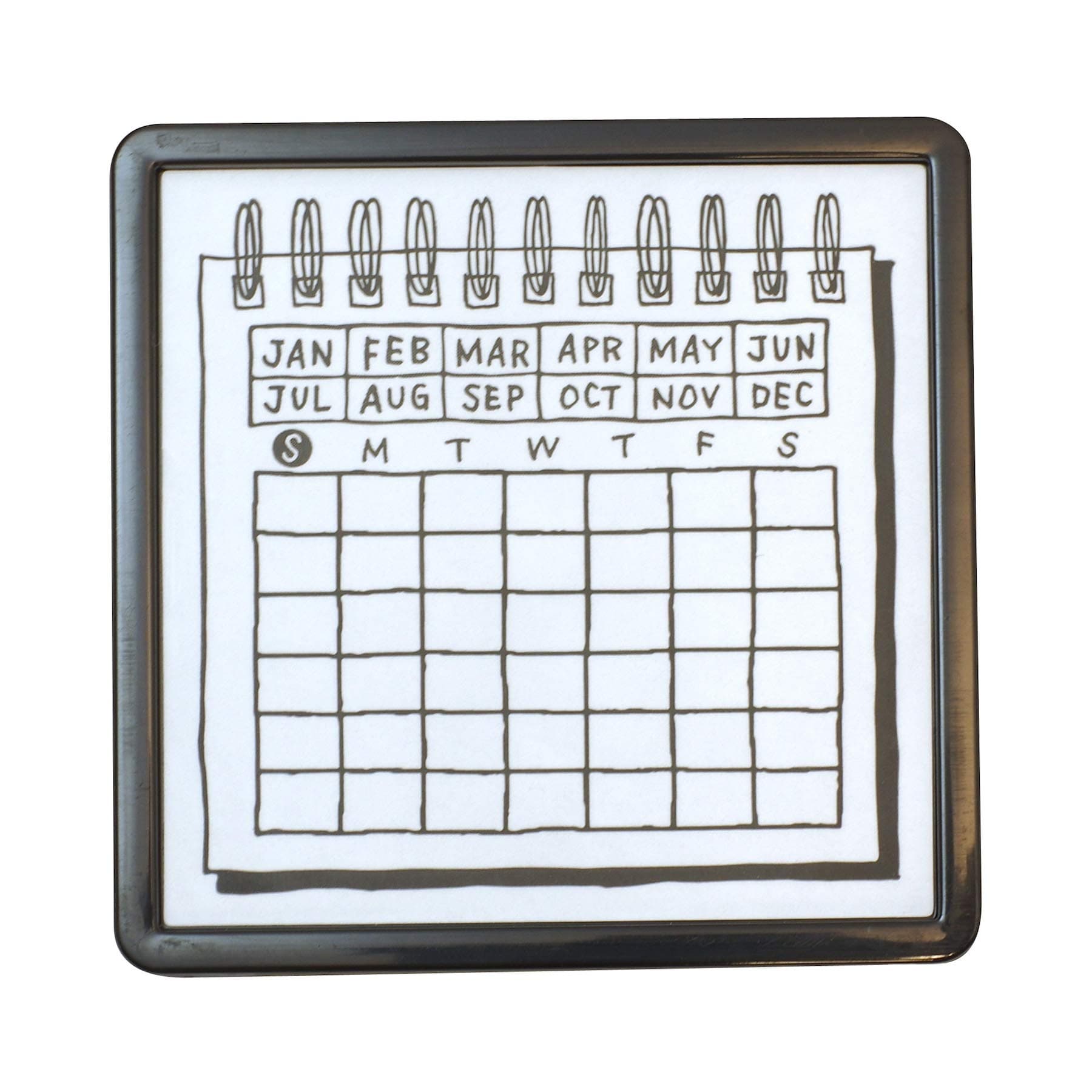 DESIGNPHIL 35399006 Midori Stamp Penetrating Stamp Calendar Pattern