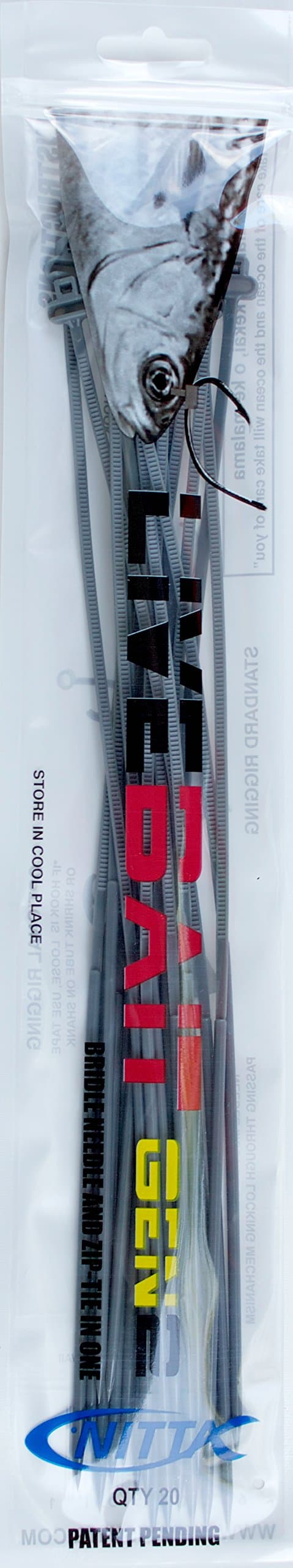 **New & Improved** Live Bait Zip Ties GEN 2. IGFA Approved